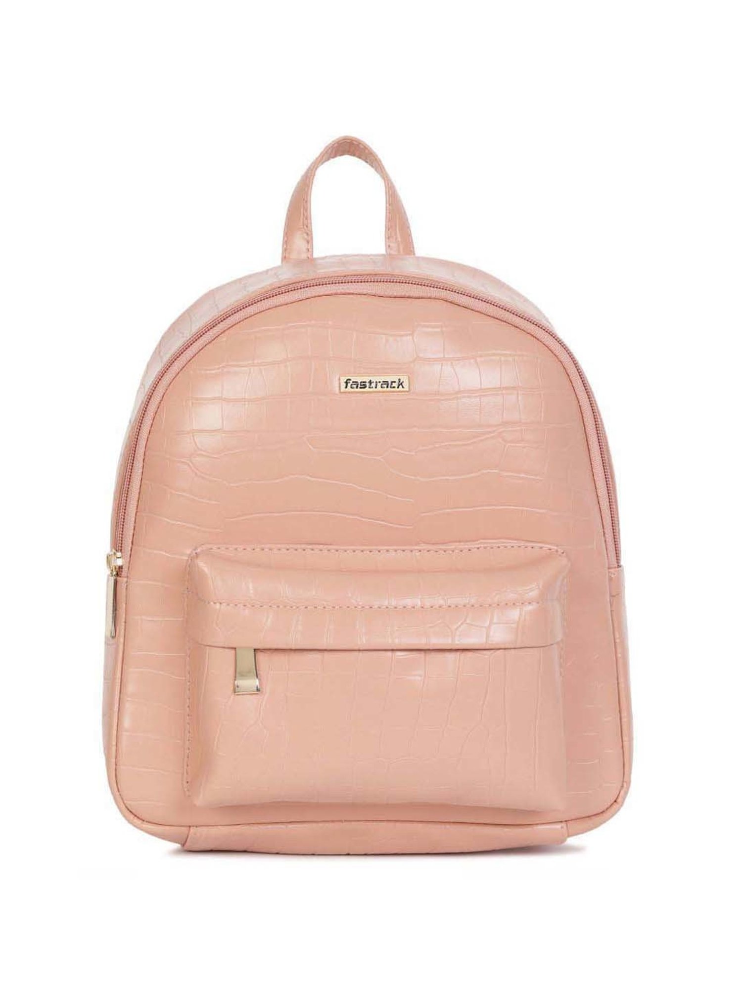 Ashley Small Pink Leather Backpack Purse
