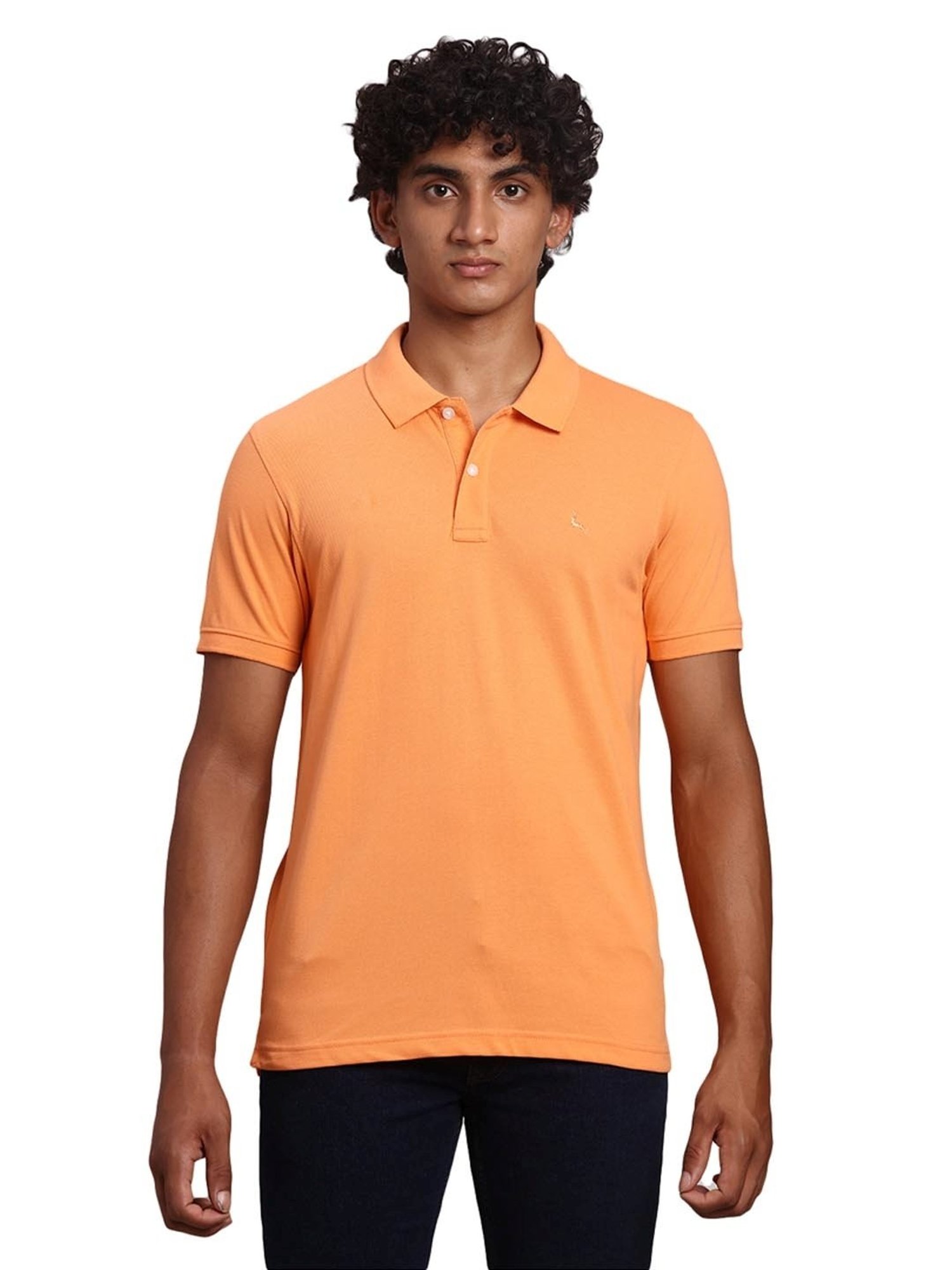 Orange cheap polo shirt