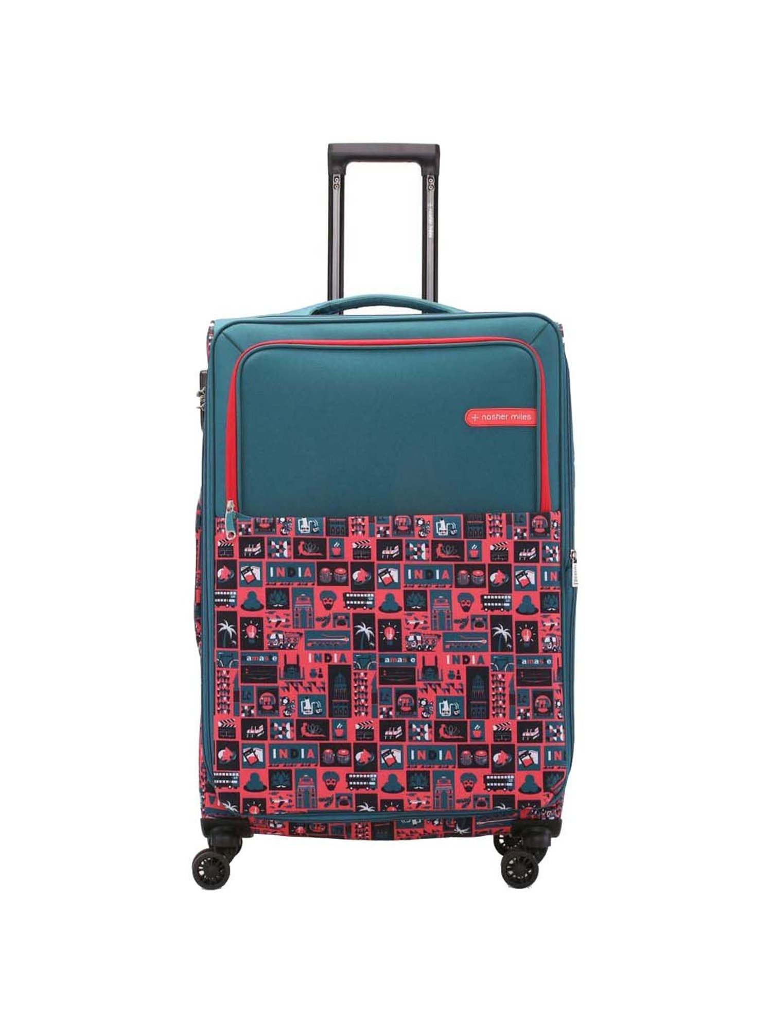 Stony Brook by Nasher Miles Stream Soft-Sided Polyester Check-in Luggage  Grey 28 inch |75cm Trolley Bag Expandable Check-in Suitcase - 28 inch Grey  - Price in India | Flipkart.com