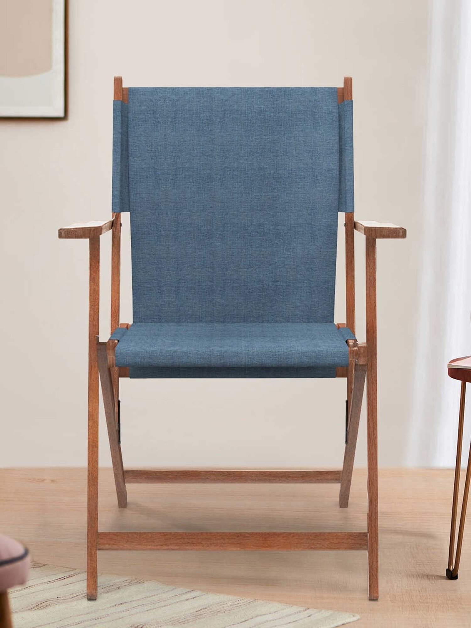 【ヴィンテージ】FOLDING CHAIR（SHARK ATTACK購入） Buy Chumbak Bistro Sailor Solid Grey Wood Folding Chair at Best