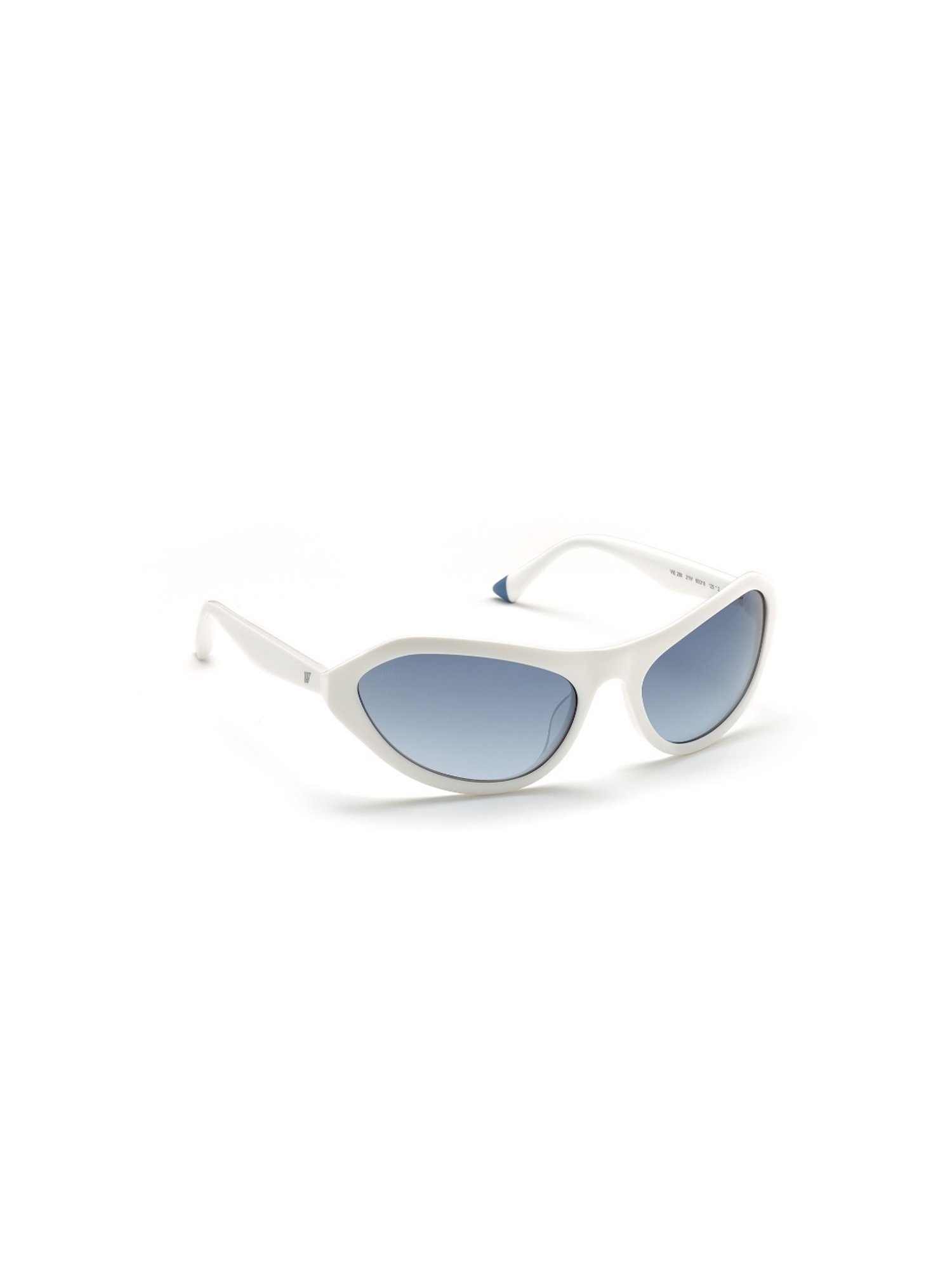 WEB EYEWEAR Blue Oversize Irregular Sunglasses for Women