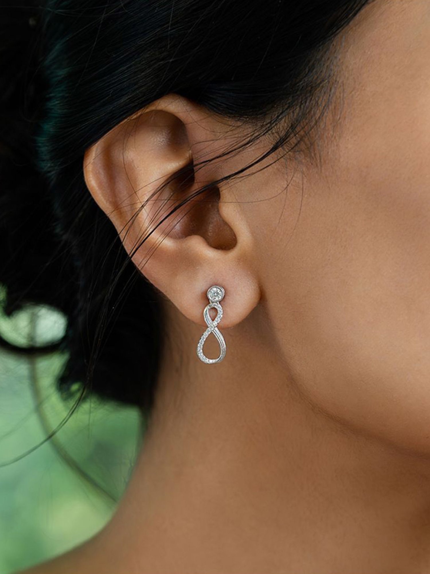 Buy Shaya 92.5 Sterling Silver Infinite Possibilities Earrings