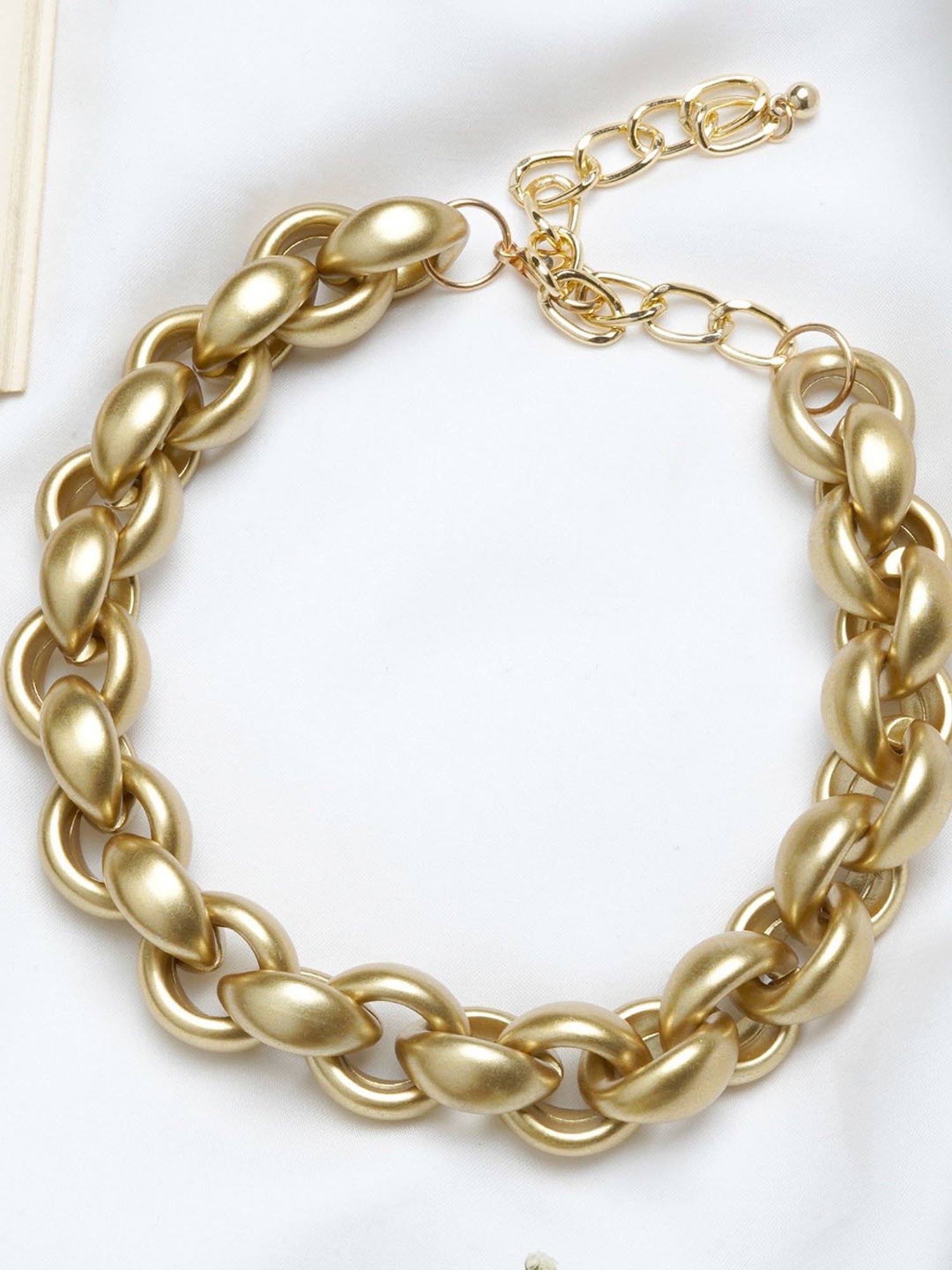 Buy Joker and Witch Chain Links Pretty Please Gold Choker Online At Best  Price @ Tata CLiQ