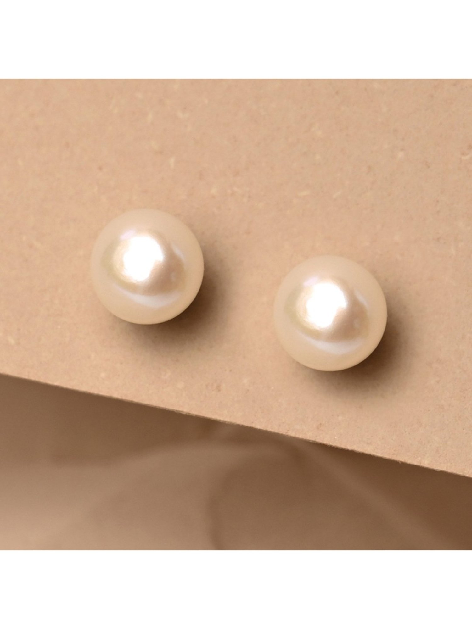 Flipkart.com - Buy Surat Diamond Lustrous Pearl Beauties - Real Rice Pearl  Kuda Jodi Earring for Women (SE17) Pearl Metal Stud Earring Online at Best  Prices in India