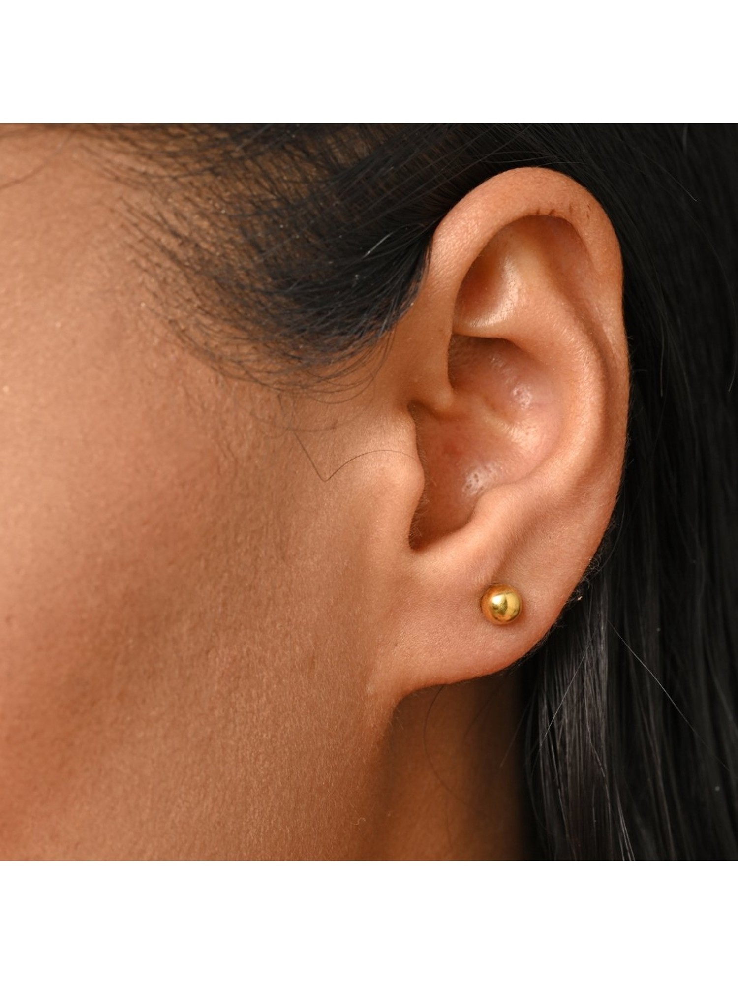 Daani 22KT Gold Stud Earrings  Trending Stud Earrings  CaratLane