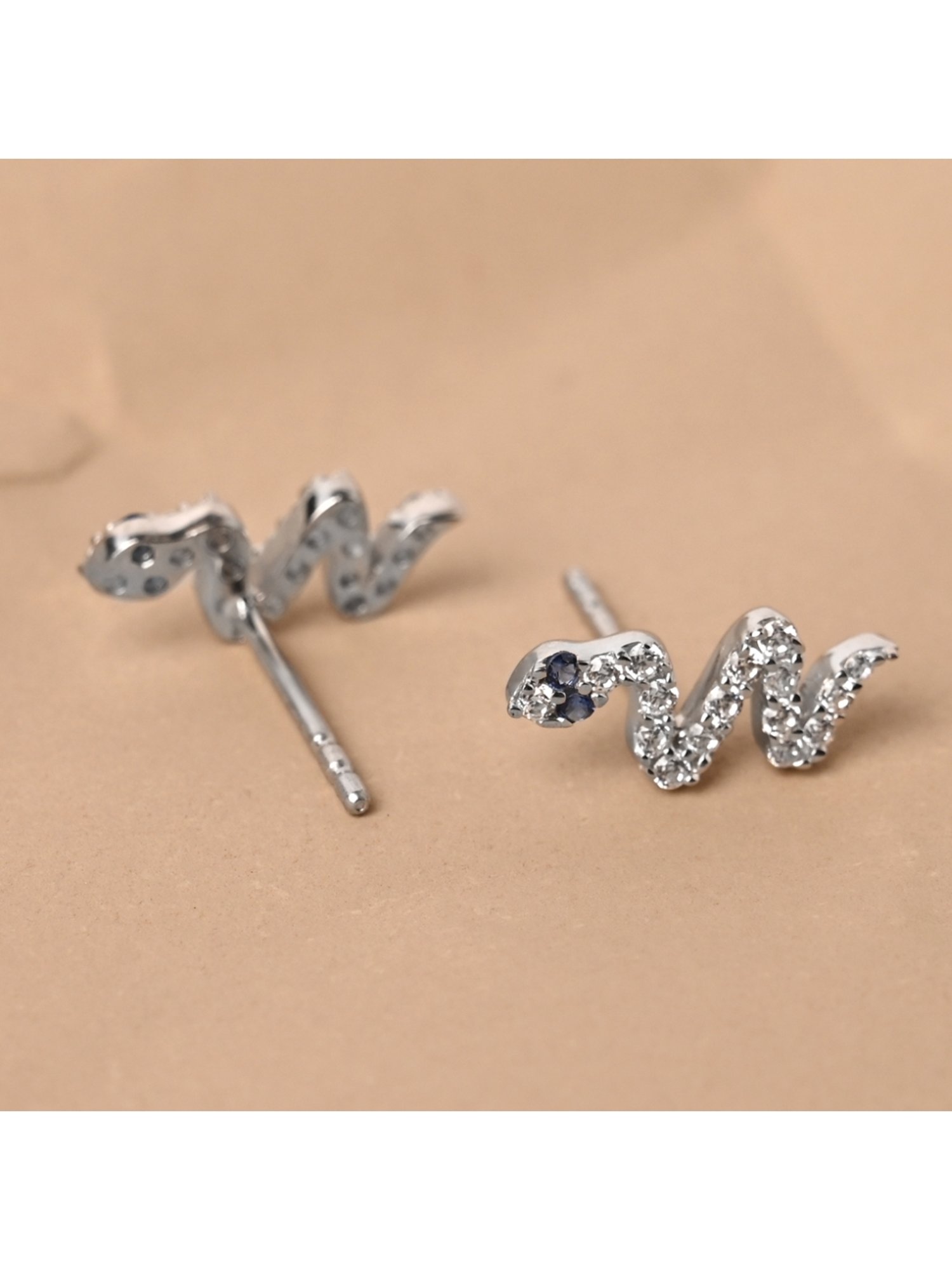 1/2 Carat tw Natural Diamond Stud Earrings Set in 925 Sterling Silver -  Walmart.com