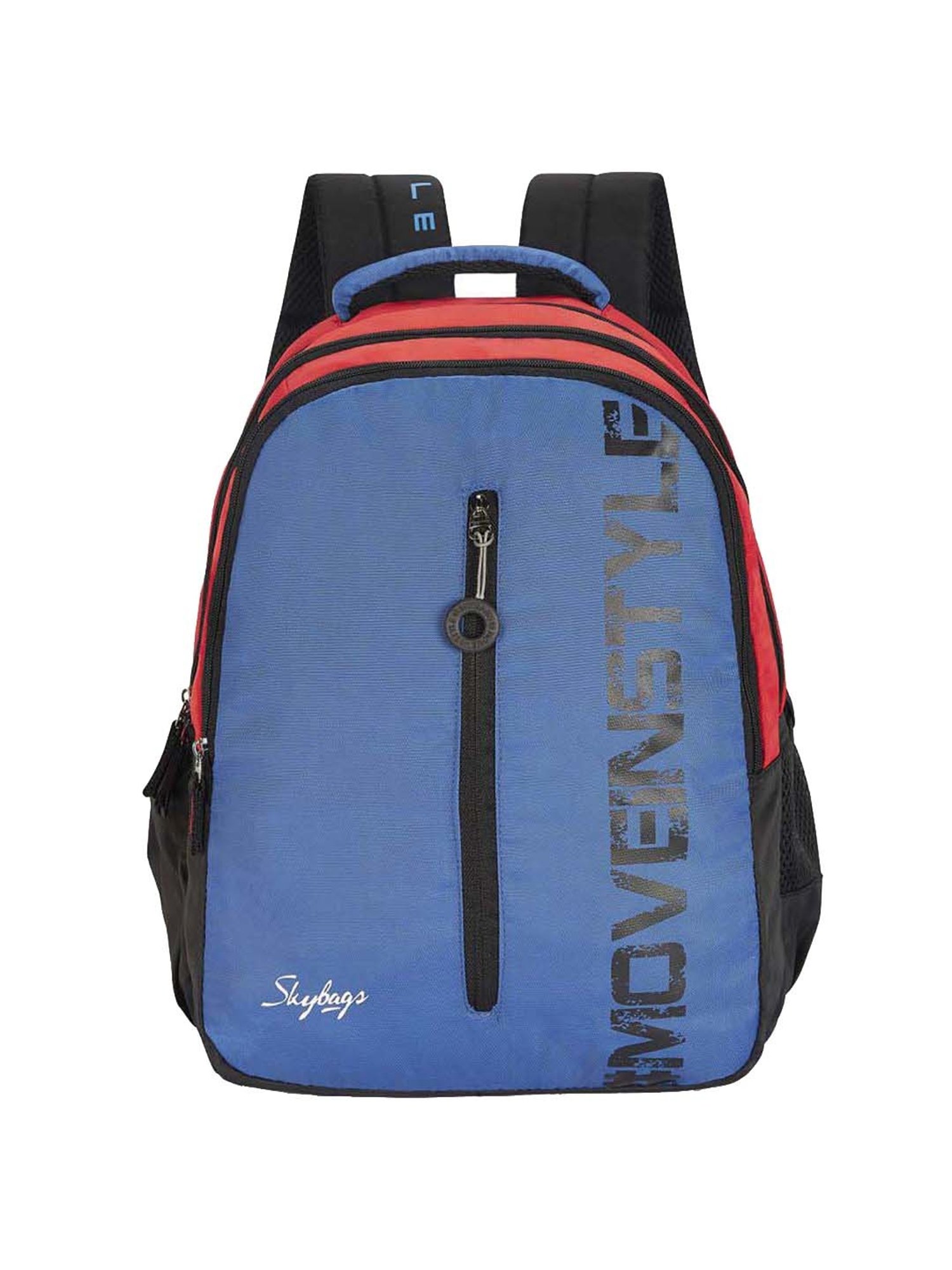 Buy Skybags New Neon 22 08 30 Ltrs Blue Medium Backpack Online