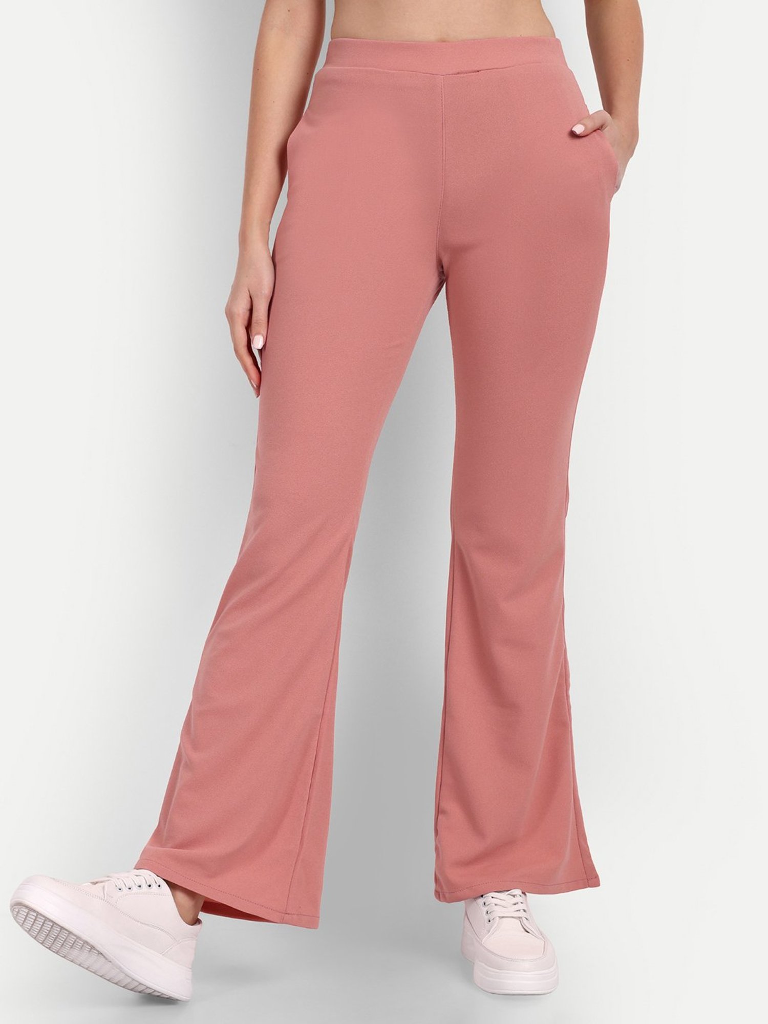 DELLA ROBIA LOW RISE FLARE CLASSIC VELOUR TRACK PANT – Juicy Couture UK