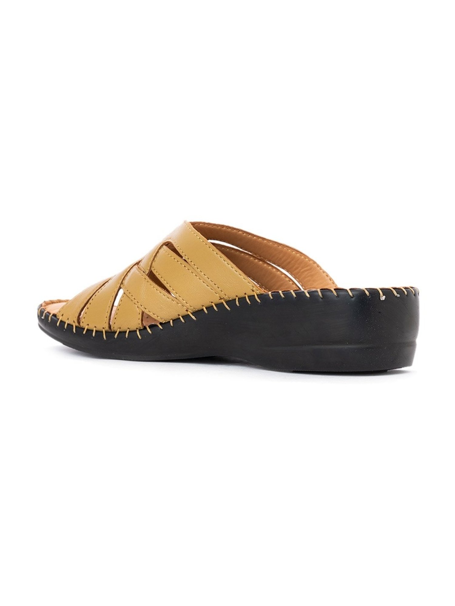 Buy Khadim Softouch Black Slip On Sandal for Men Online at Best Prices in  India - JioMart.