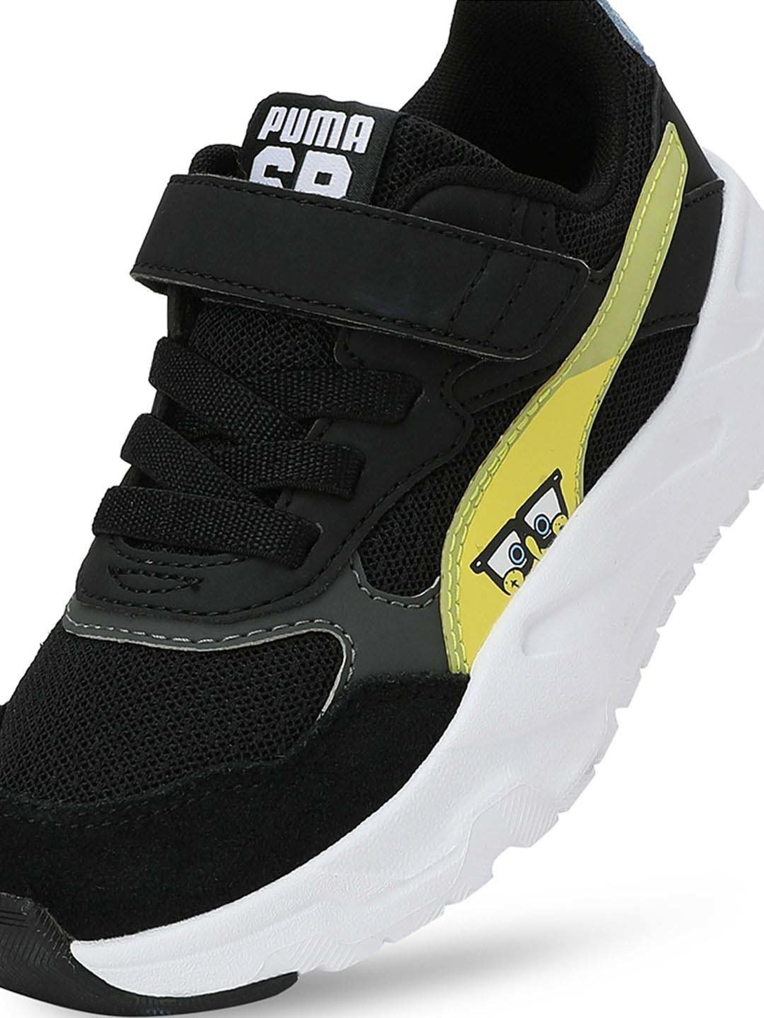 Puma & Best for Trinity Tata Yellow AC+ Spongebob CLiQ Buy PS Black Sneakers Price Casual Kids @ at