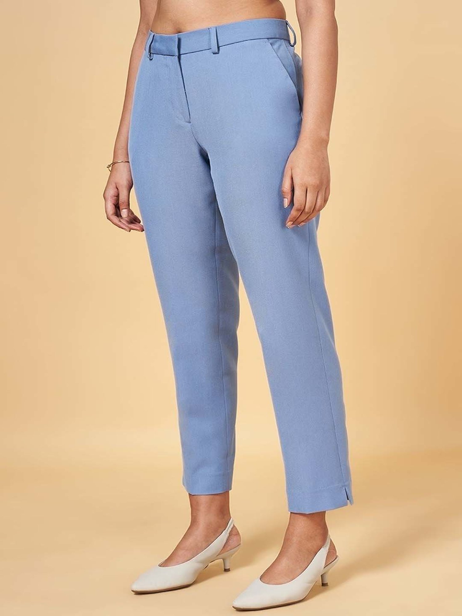 Buy Honey By Pantaloons Honey by Pantaloons Women High-Rise Trousers at  Redfynd