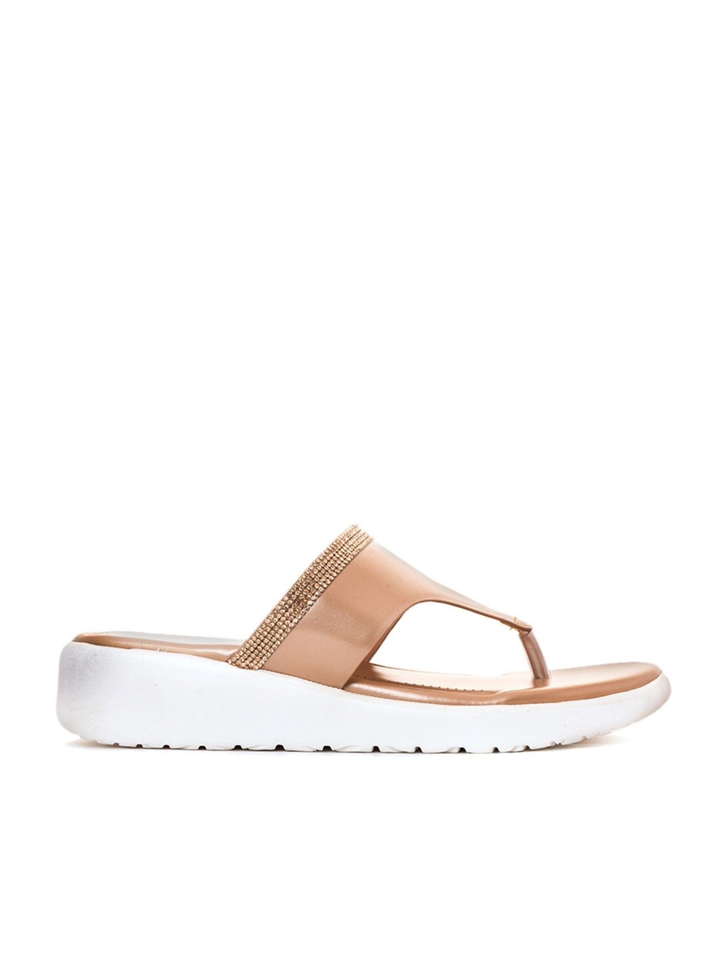 Redz Rose Gold Strap Espadrille Sandal | Shop the latest fashion online @  DV8