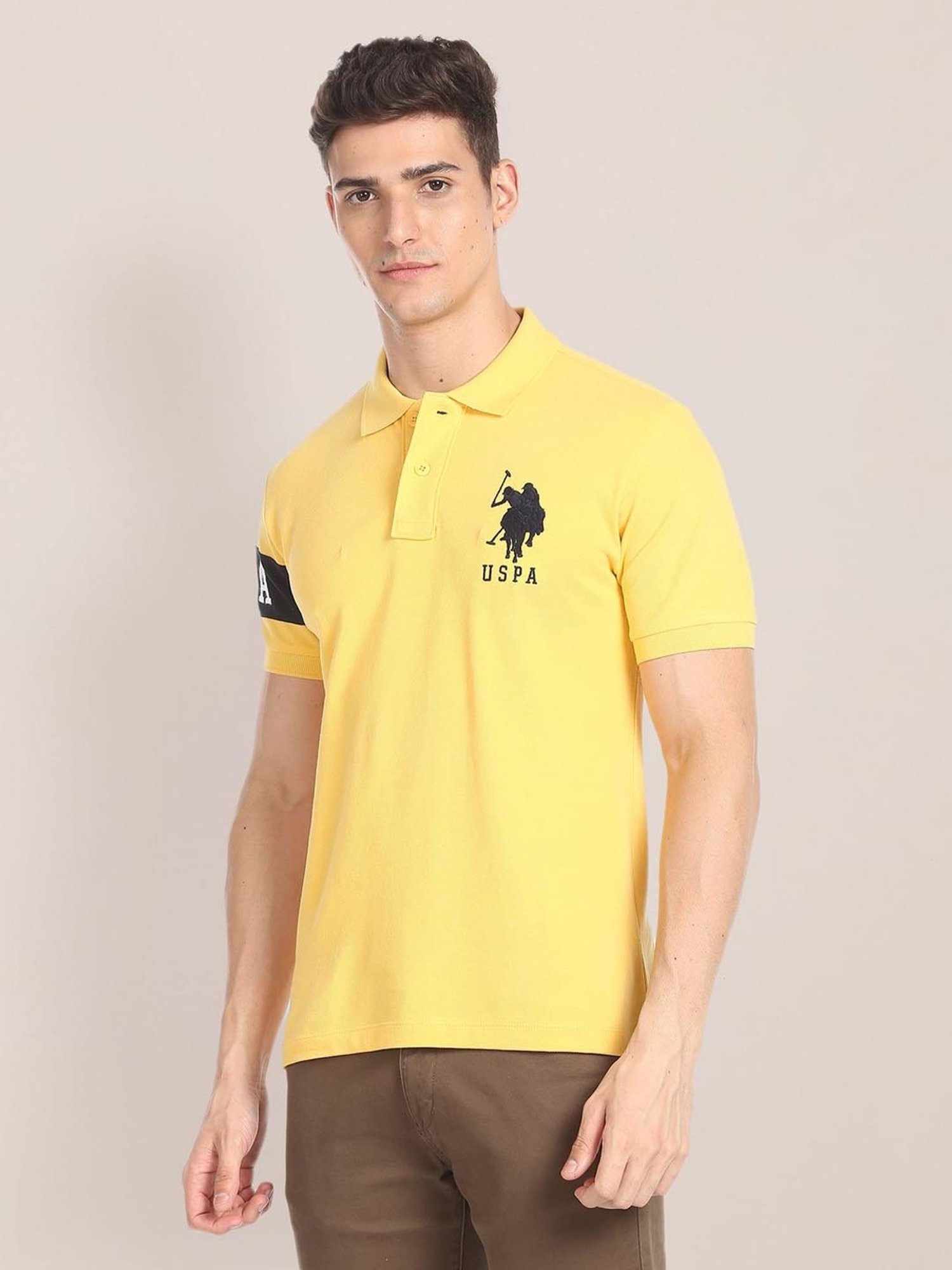 uspa yellow t shirt