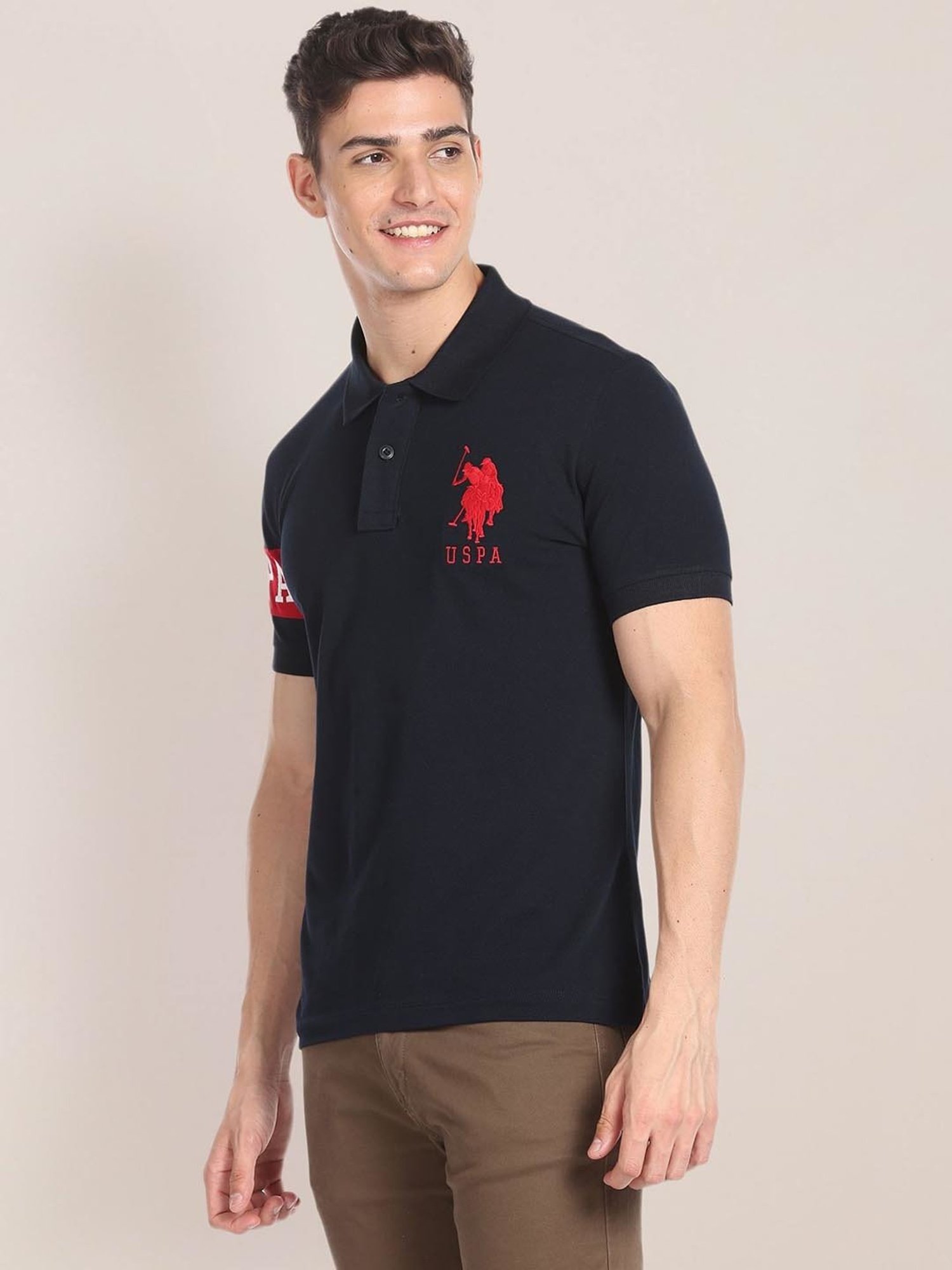 Us polo slim 2025 fit t shirt