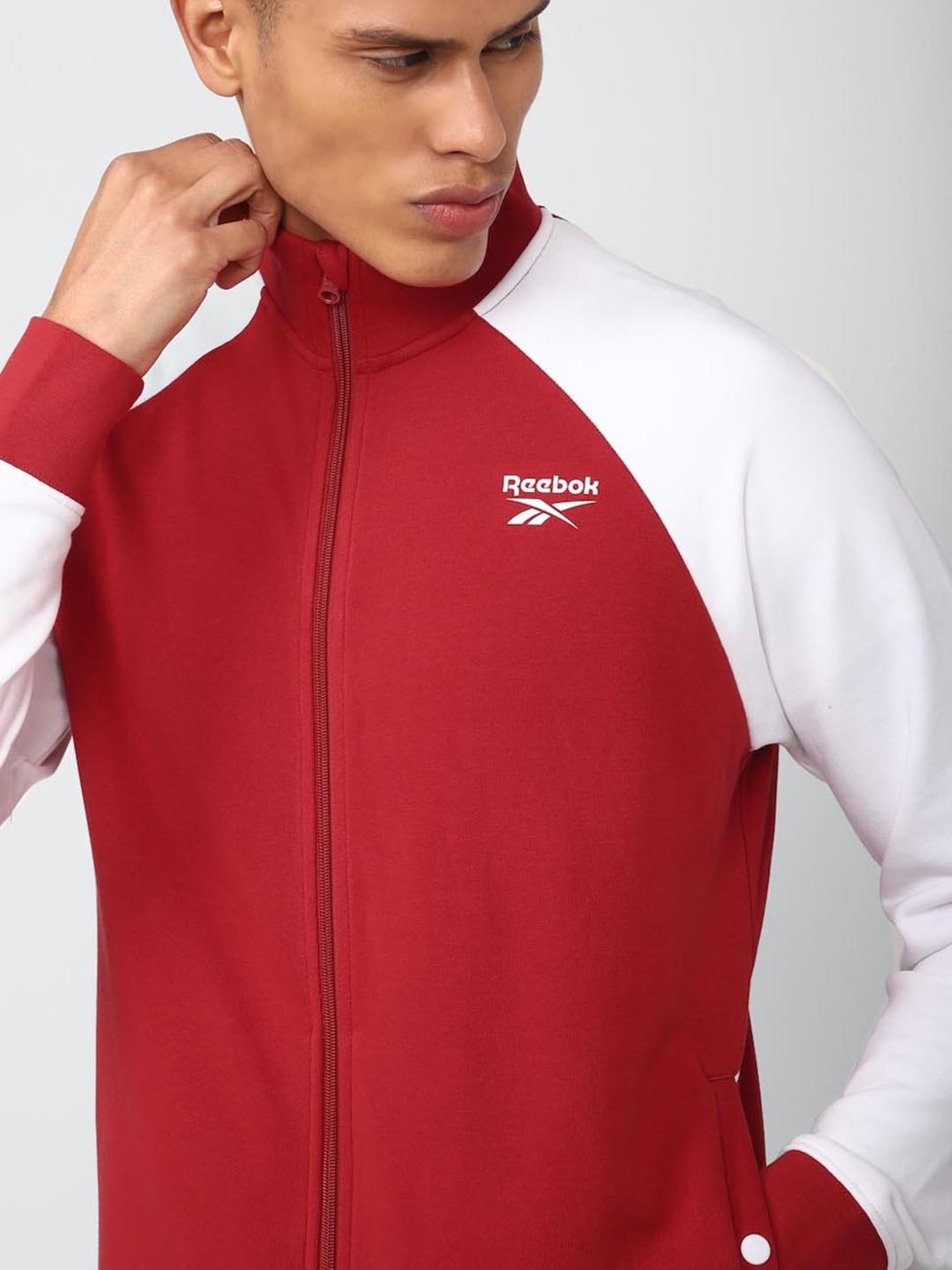 reebok crossfit jacket red