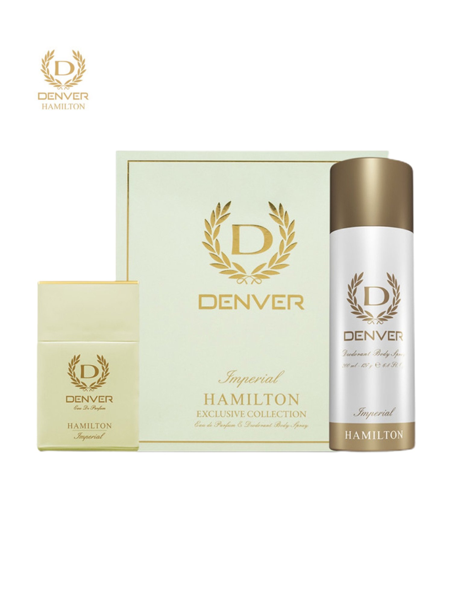 Denver Gift Pack Hamilton Exculsive Collection Eau De Perfume - 60 ML And  DeoDorant Body Spray - 165 ML | Wholesale Prices | Tradeling