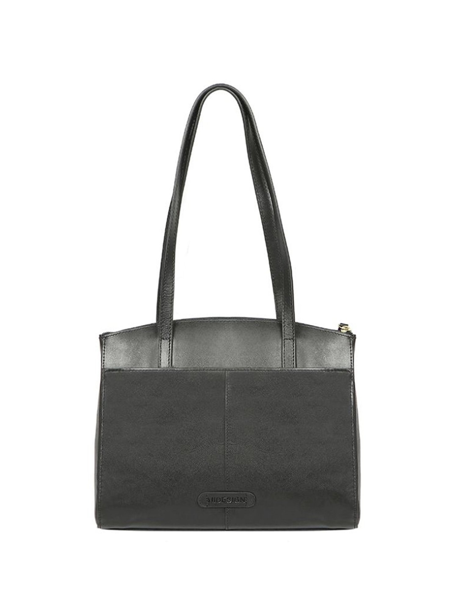 Black Tooled Leather Bag – OMNIA