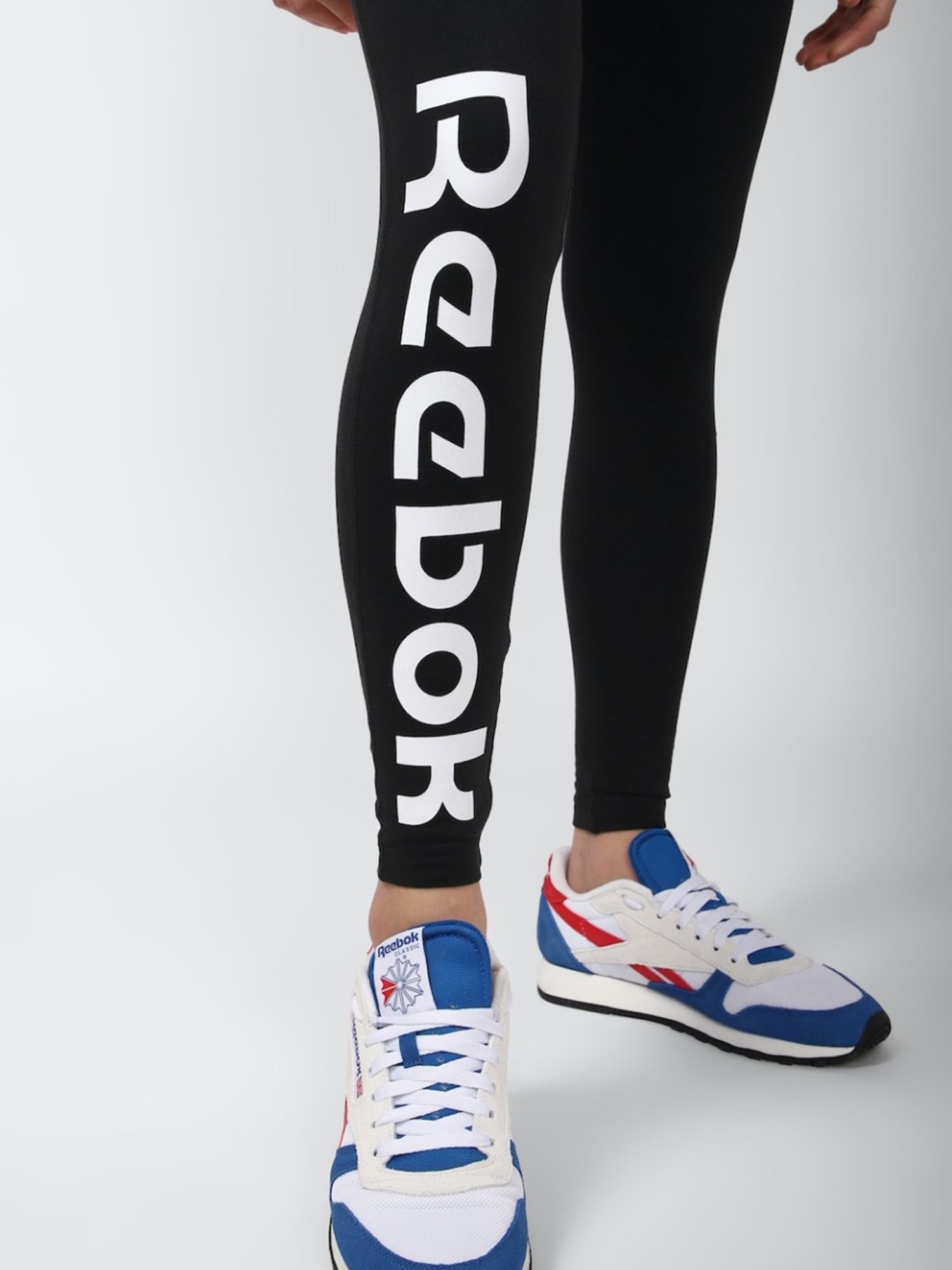 Amazon.com: Reebok Classics Leggings, Black/White, XL : Clothing, Shoes &  Jewelry