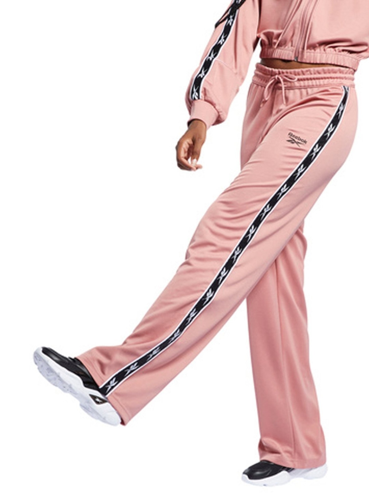 nedbrydes Koncession Brug for Buy Reebok Pink Printed Sports Track Pants for Women Online @ Tata CLiQ