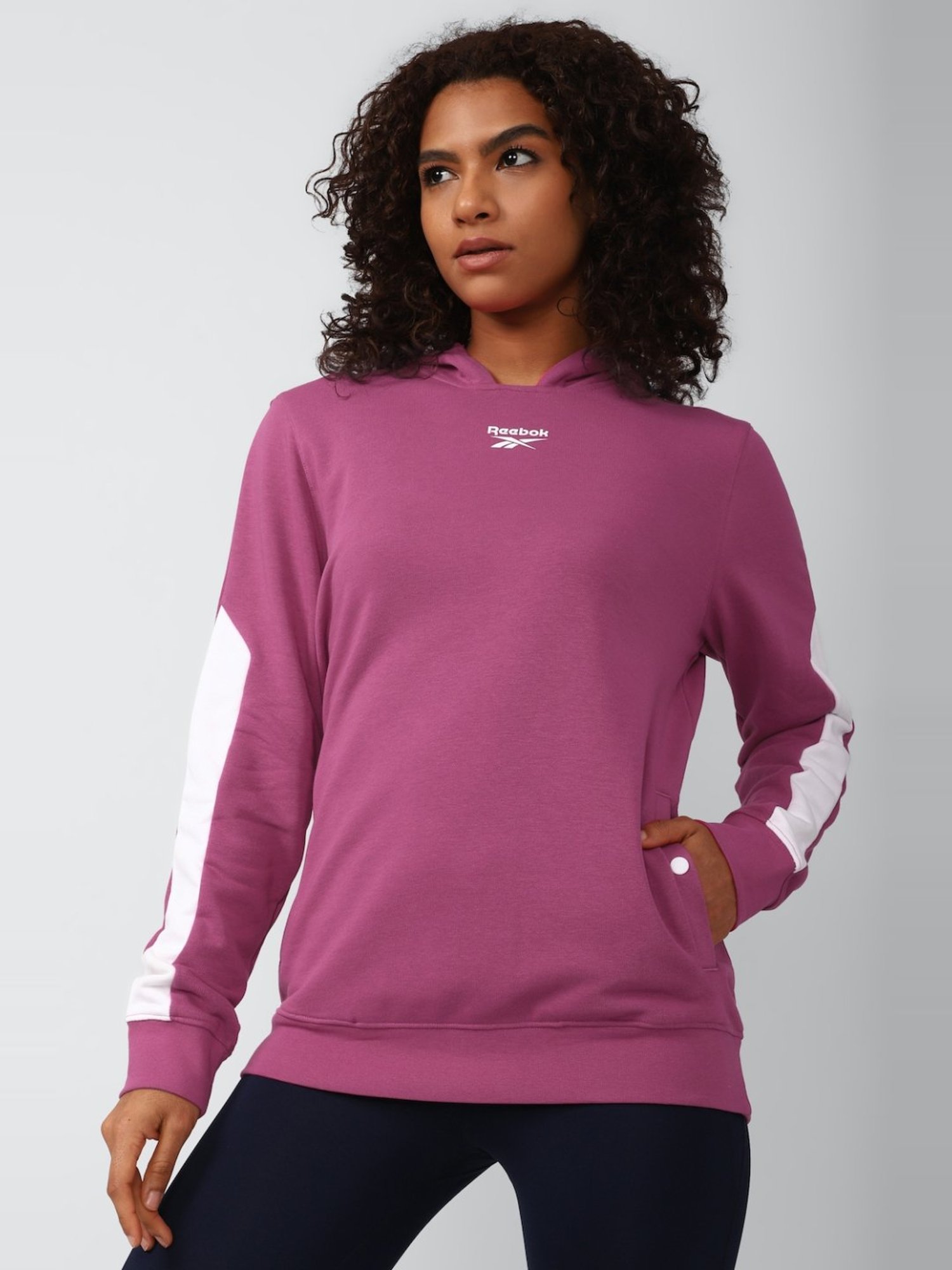 Reebok deals purple sweatshirt