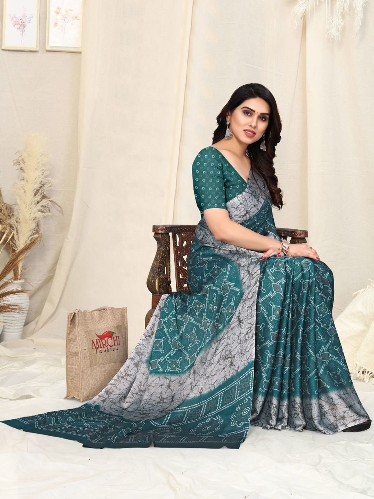 Mirchi Fashion - How do new outfits make you feel? A mirchi woman does what  makes her feel happy. Complete your wardrobe with the best outfits from the Mirchi  fashion. #saree #myntrasale #