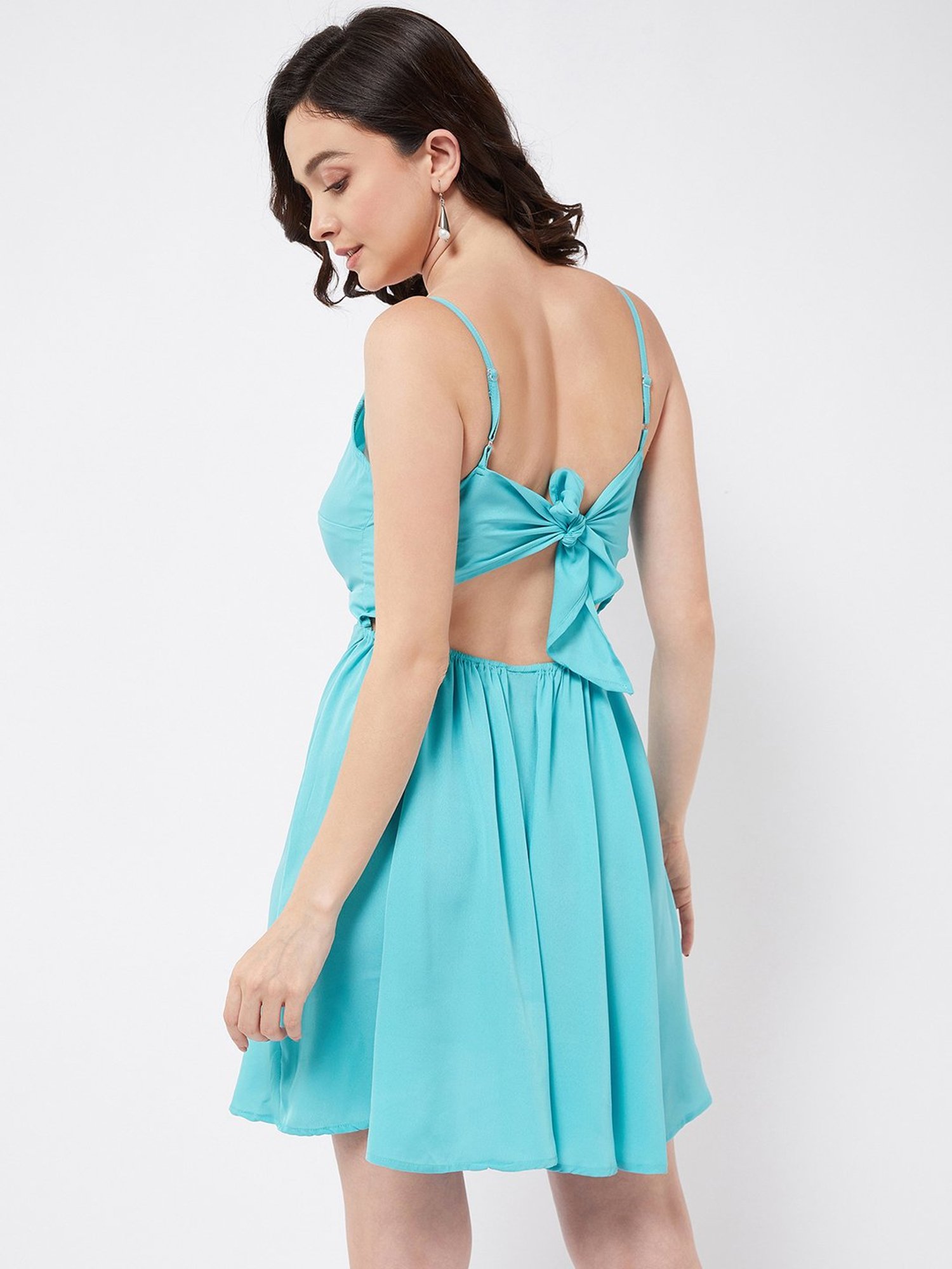 Aqua skater dress best sale