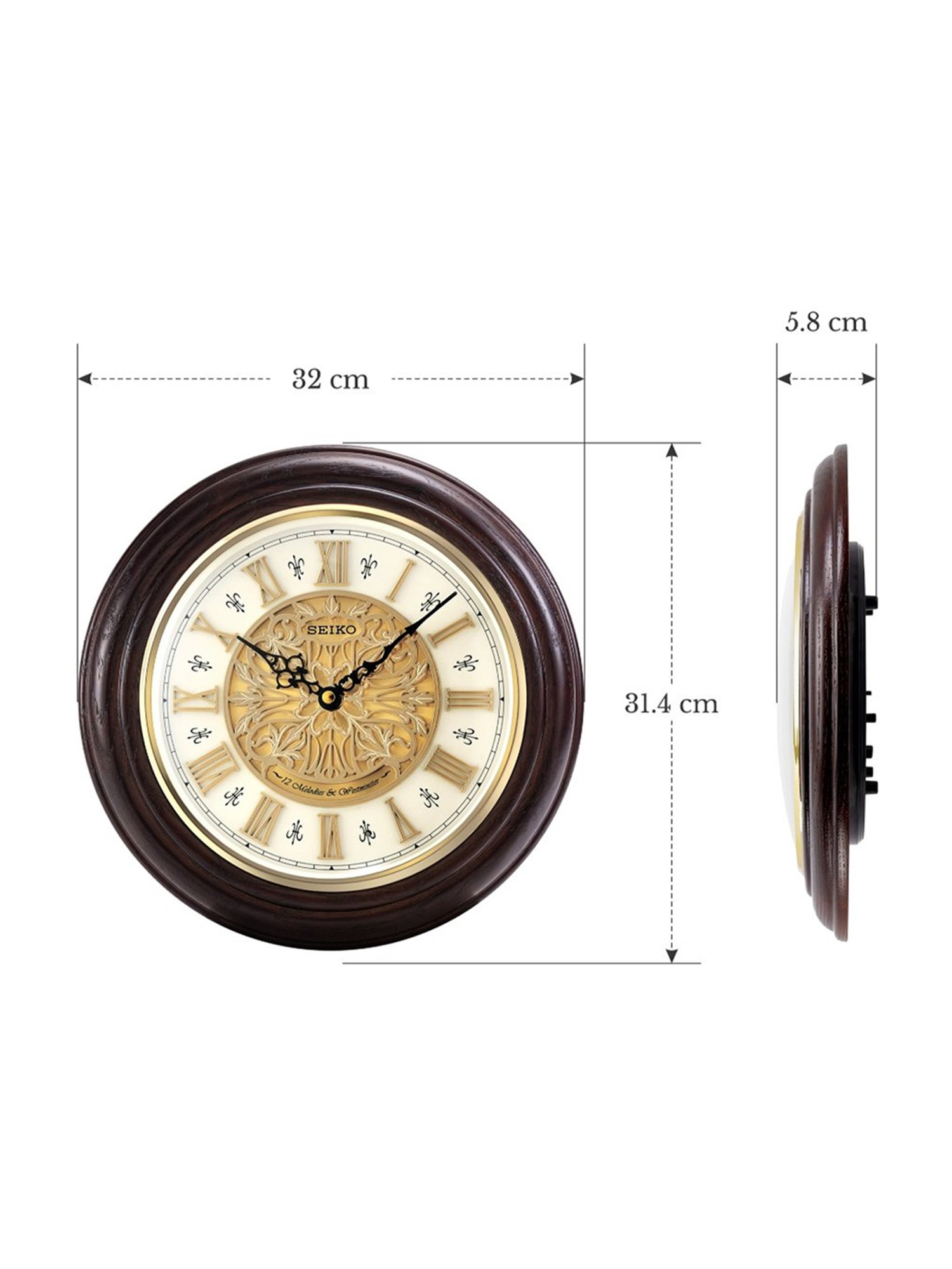 SEIKO QUARTZ QW428B セイコー クォーツ 置時計 時計 レトロ 【公式通販】