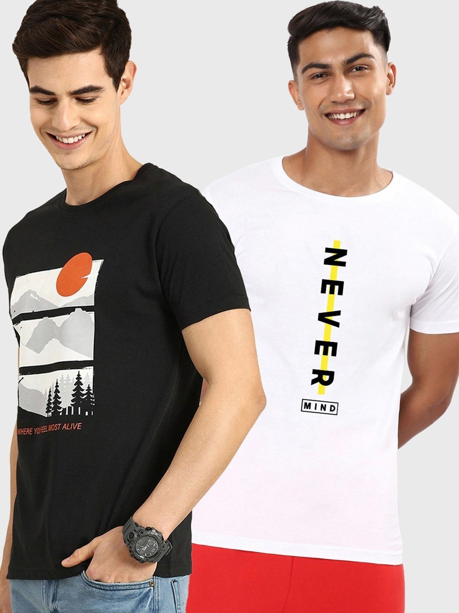 bewakoof t shirts for male