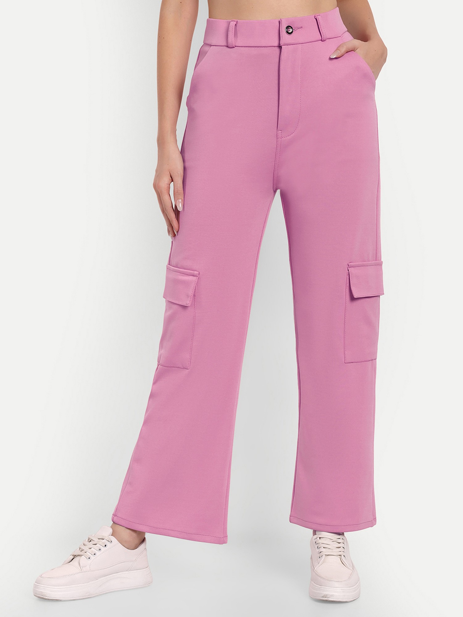 PUMA SWxP Cargo Pants Solid Women Pink Track Pants  Buy PUMA SWxP Cargo  Pants Solid Women Pink Track Pants Online at Best Prices in India   Flipkartcom