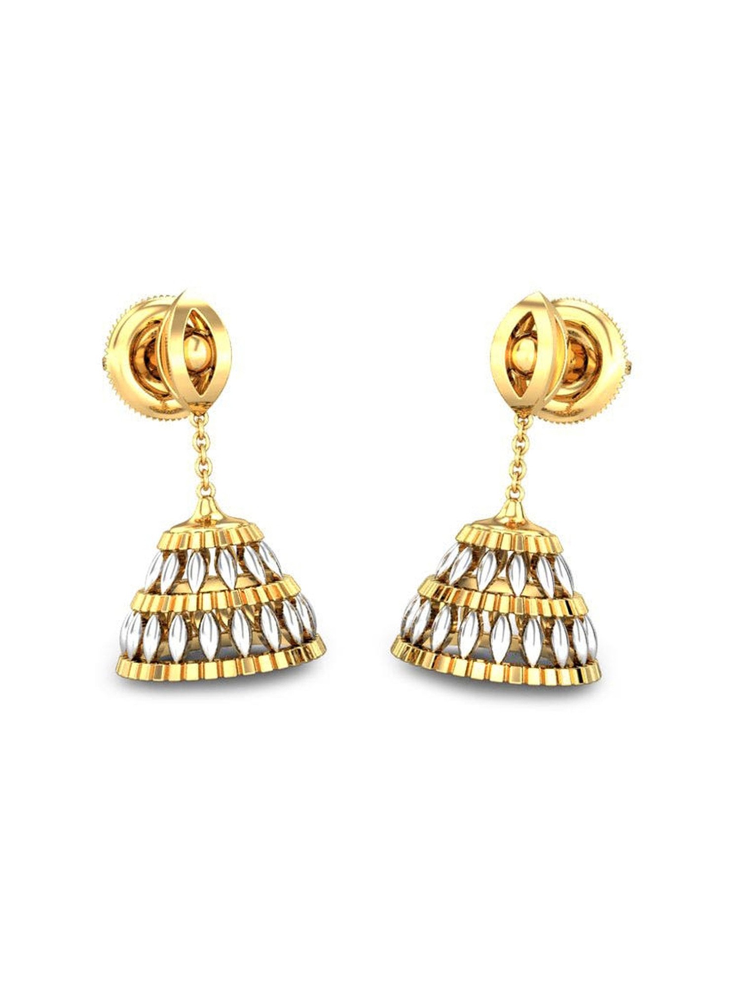 Buy Candere by Kalyan Jewellers 18k Drop Earrings Online At Best Price   Tata CLiQ
