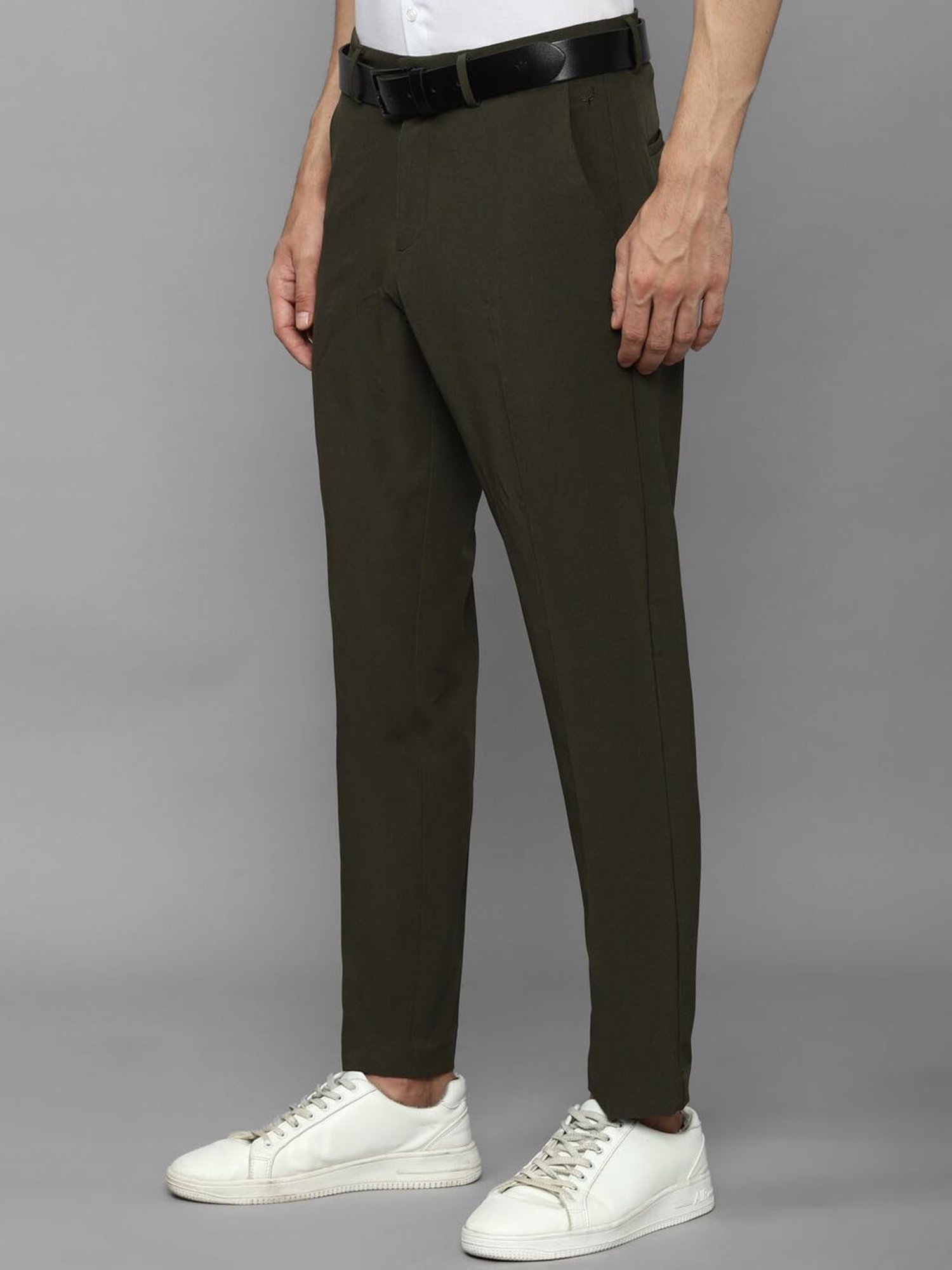 DryMove™ Running trousers - Dark khaki green - Men | H&M IN