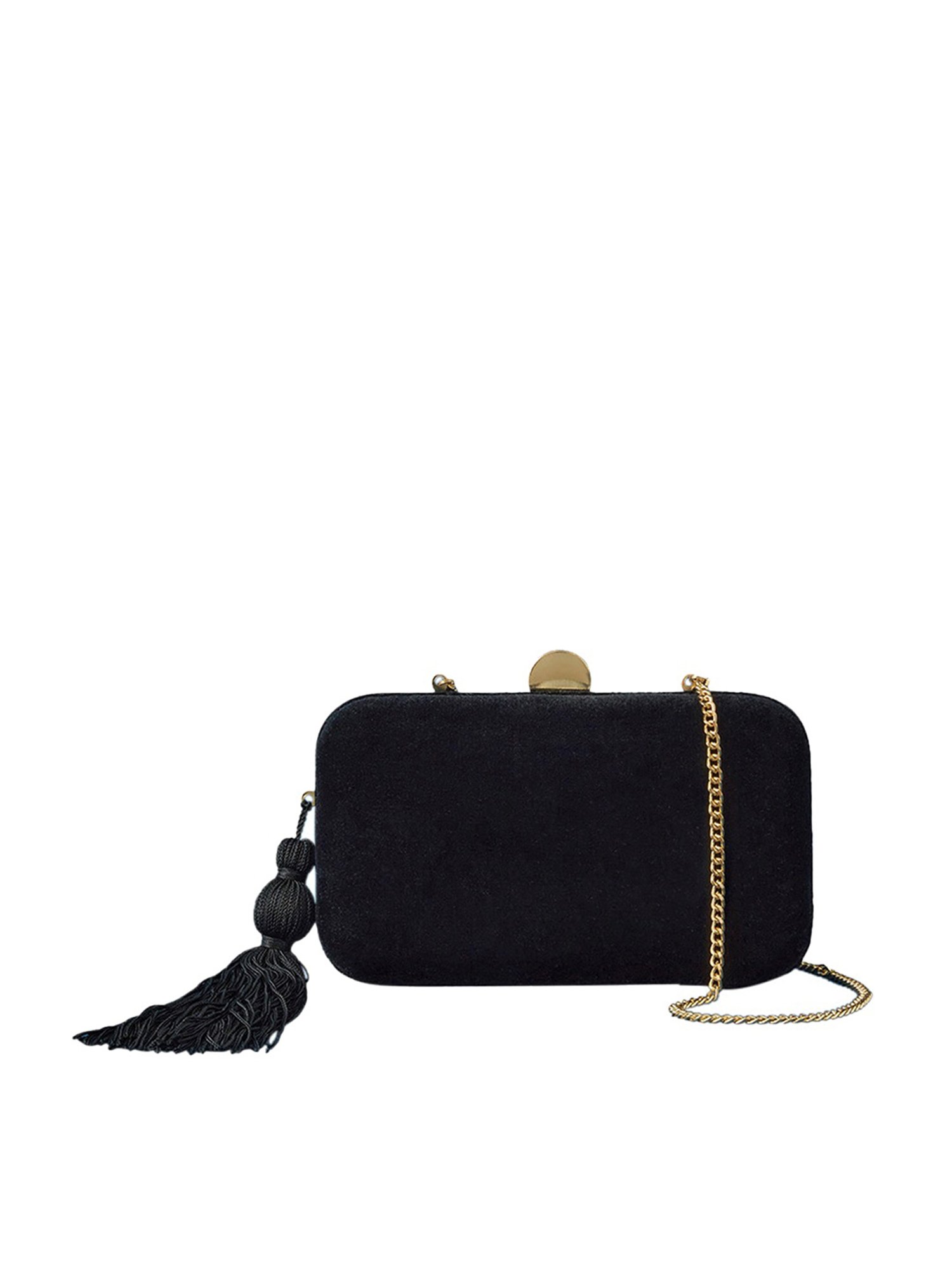 Elegant Velvet Evening Bag Luxury Rhinestone Decor Clutch - Temu