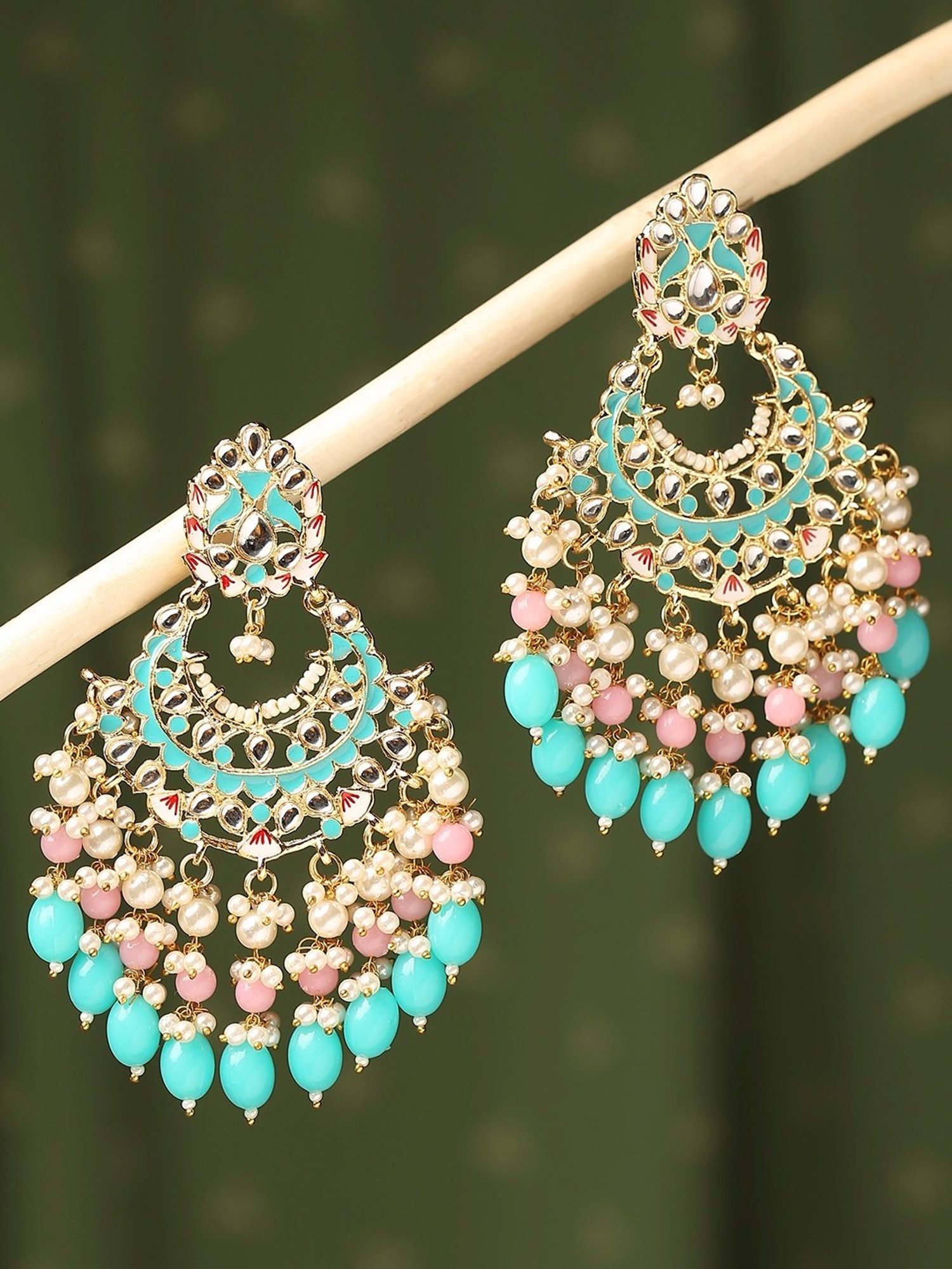 Discover more than 164 mint green and gold earrings best seven.edu.vn