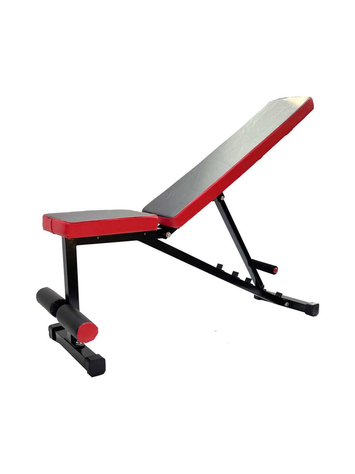 Protoner Adjustable Weight Lifting Bench Red Size 122X51X18