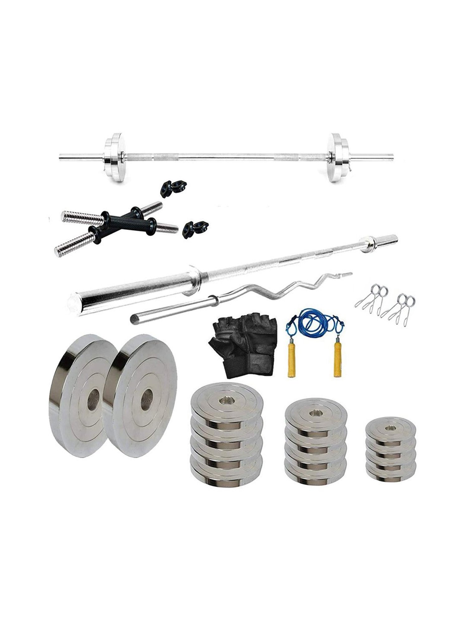 50 kg home gym best sale set price