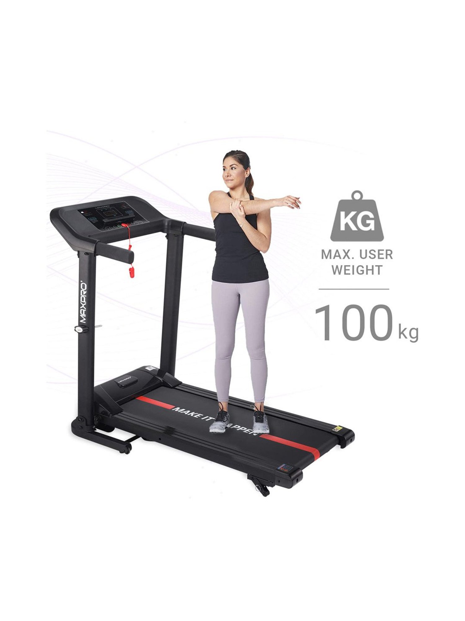 Maxpro treadmill made discount in which country