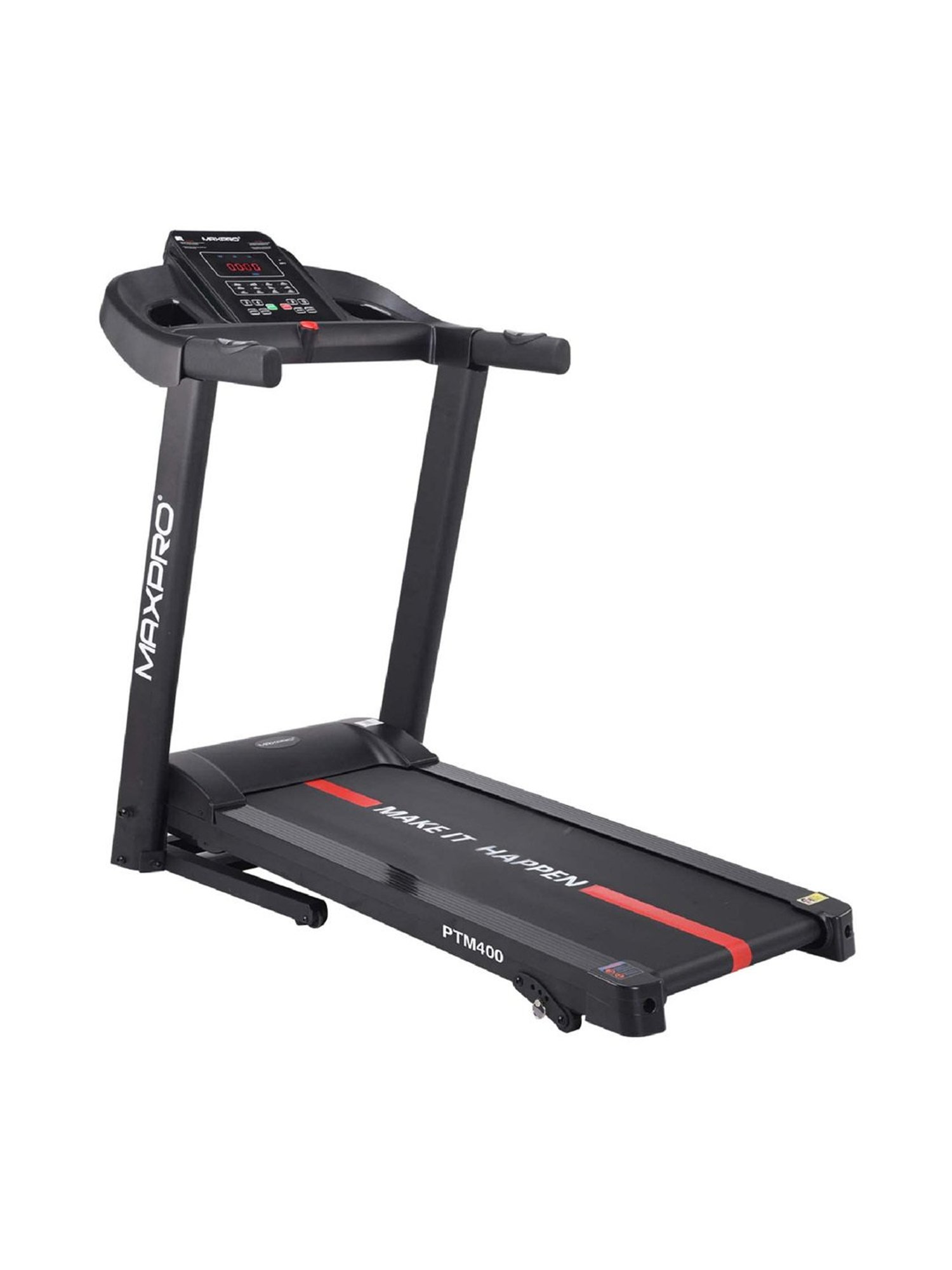 MAXPRO 2.5HP DC Motorized Foldable Treadmill Ink Black