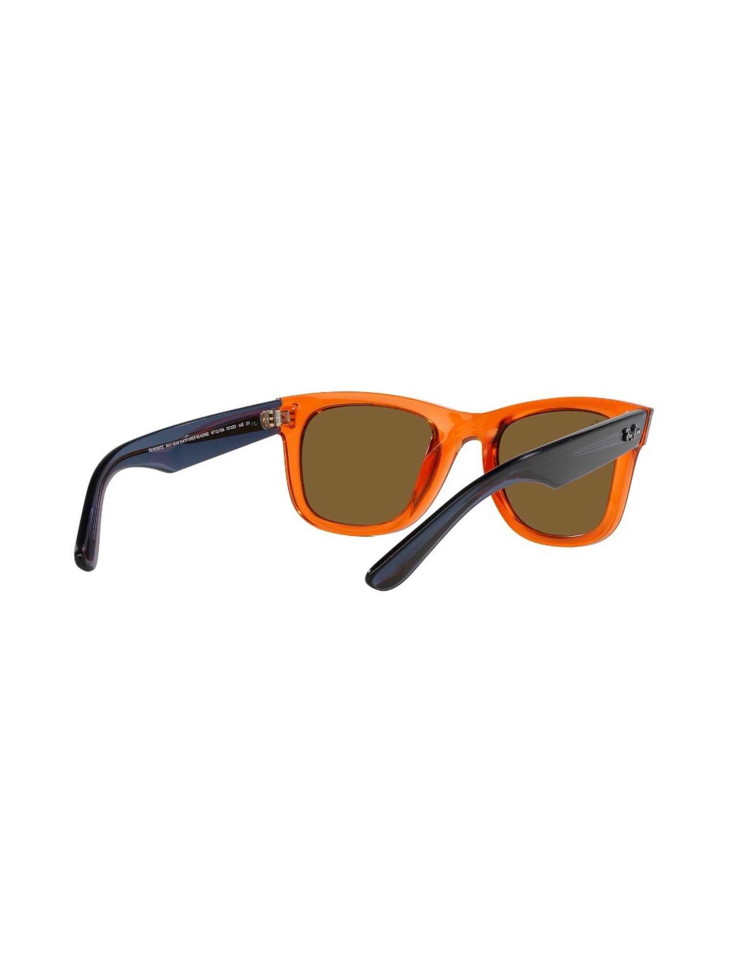 SWG Sunglasses Stylish Wayfarer Sunglasses White Frame With Orange Mirror  Lenses For And, $9 | buy.com | Lookastic