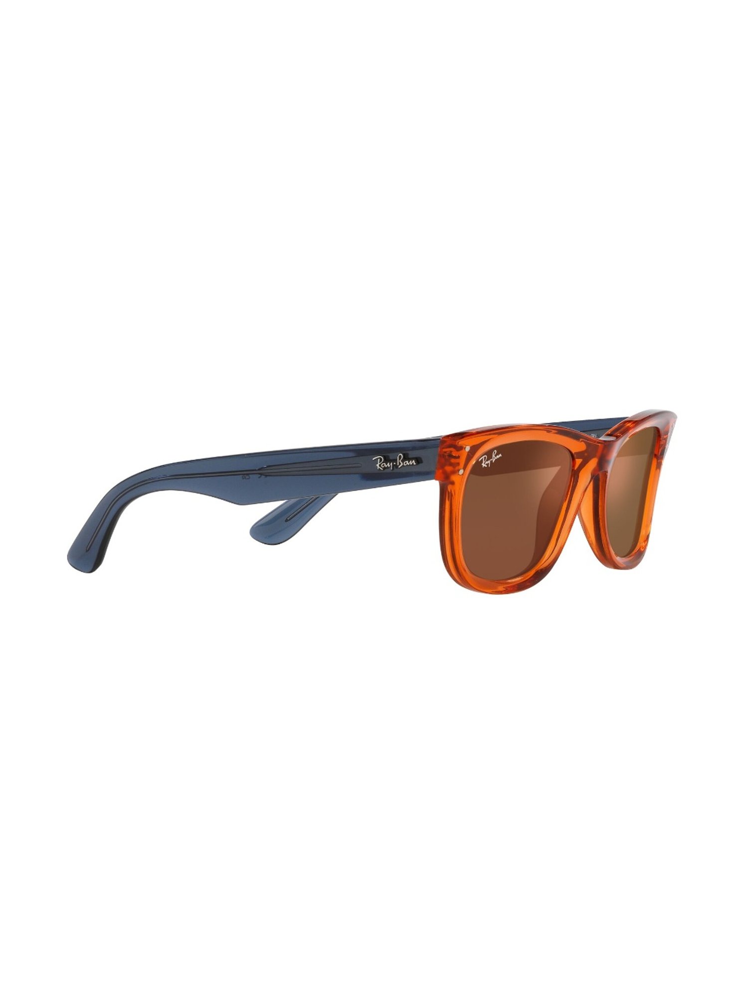 Rei Black and Orange Wayfarer Sunglasses