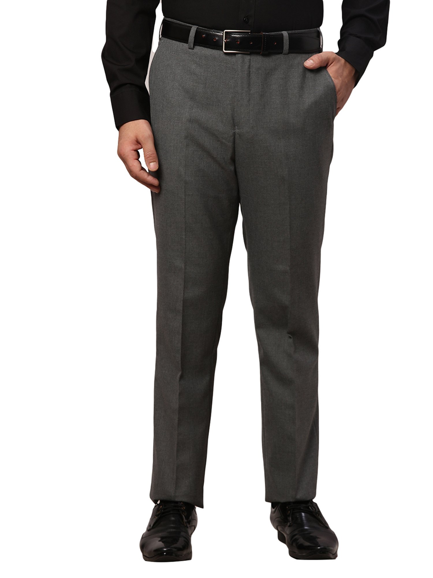 Buy Men Park Avenue Formal Trousers Online In India