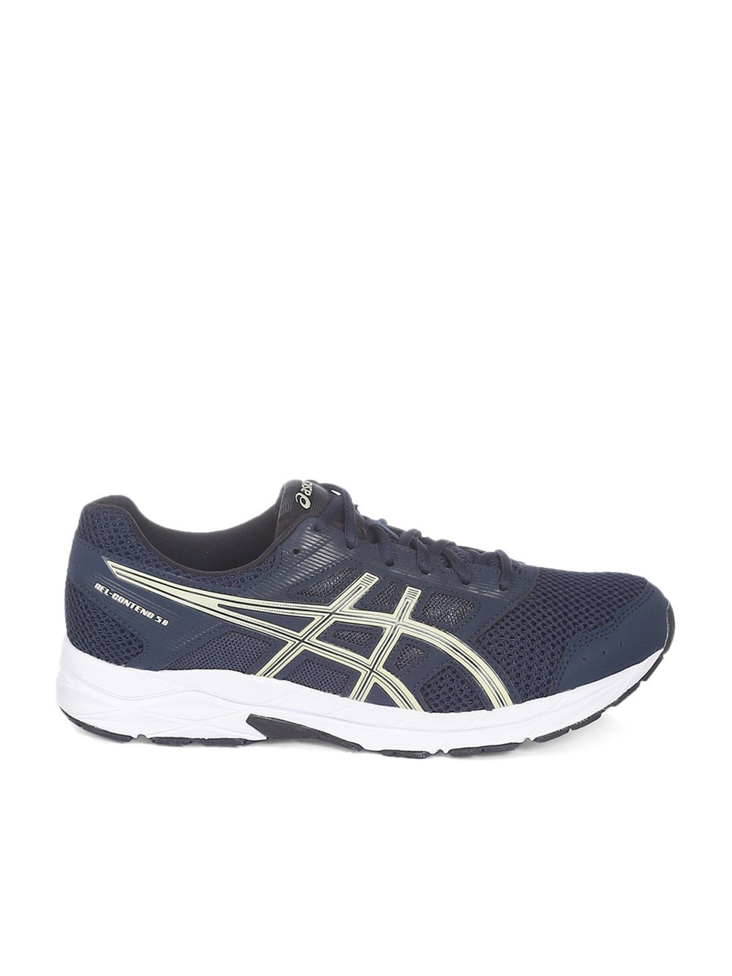 Buy Asics Men s GEL Contend 5B Blue Running Shoes for Men at Best Price Tata CLiQ