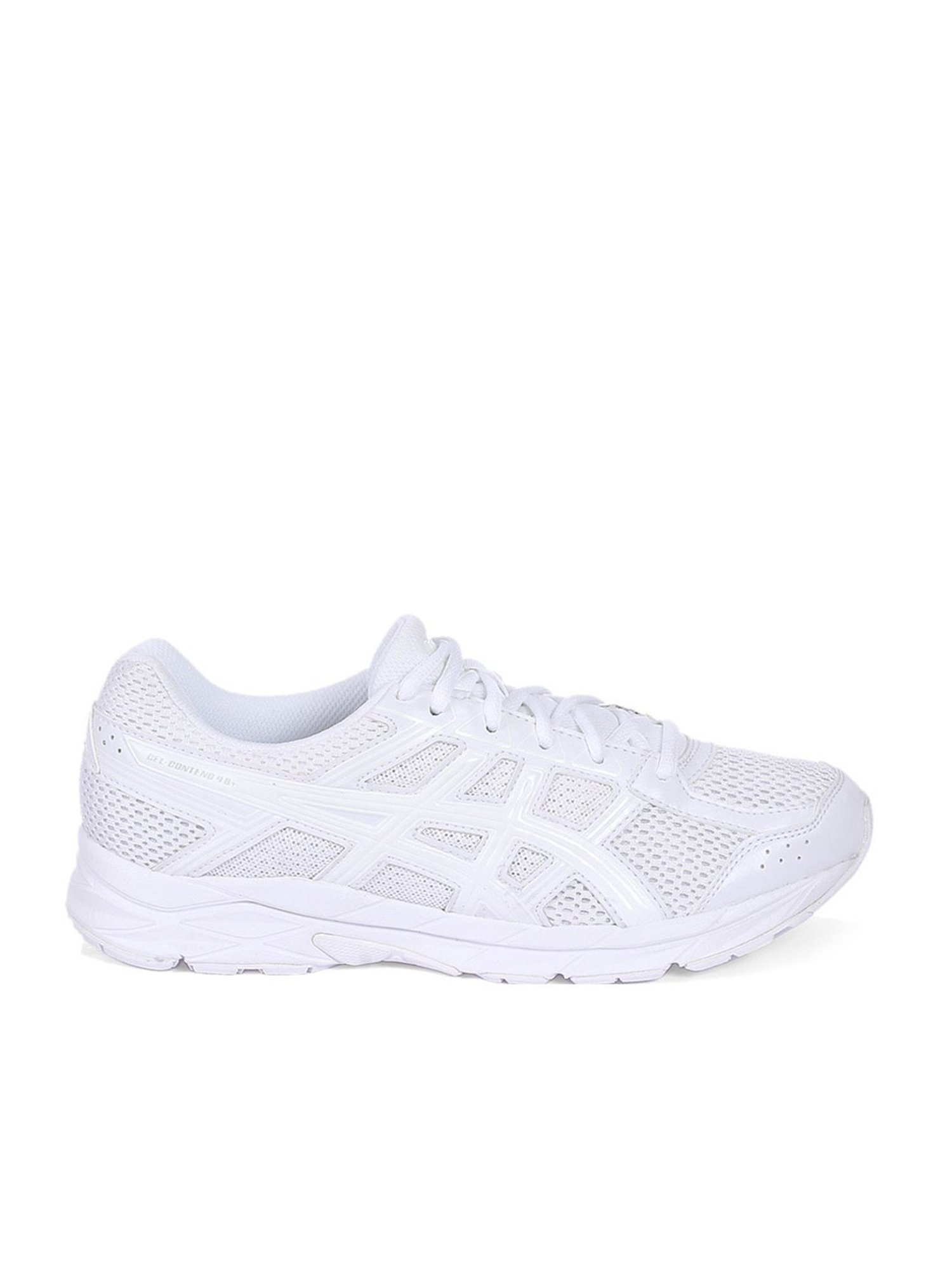 Asics gel contend 4 hot sale white