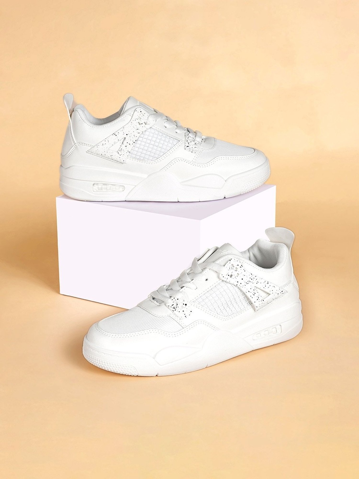 White Mesh Casual Women Sport Shoes - Selling Fast at Pantaloons.com