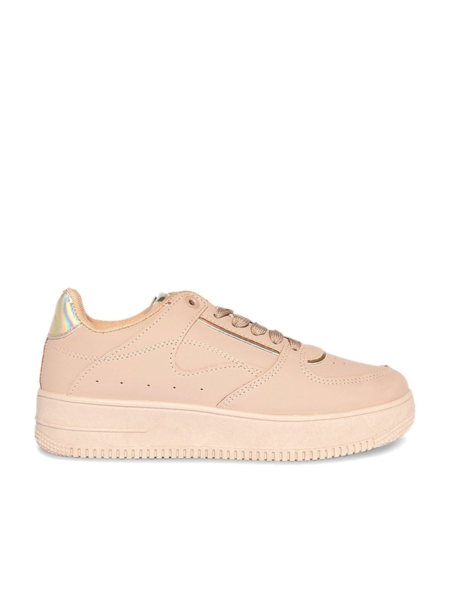 Buy Pink Sneakers for Women by Buda Jeans Co Online | Ajio.com