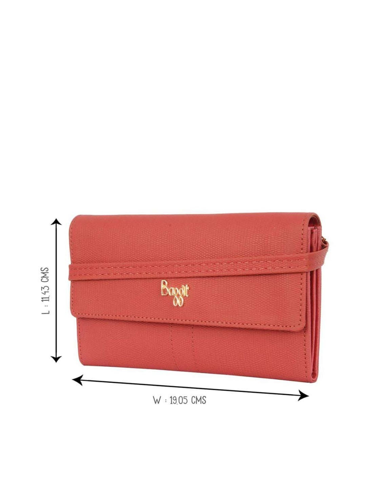 Baggit best sale red wallet