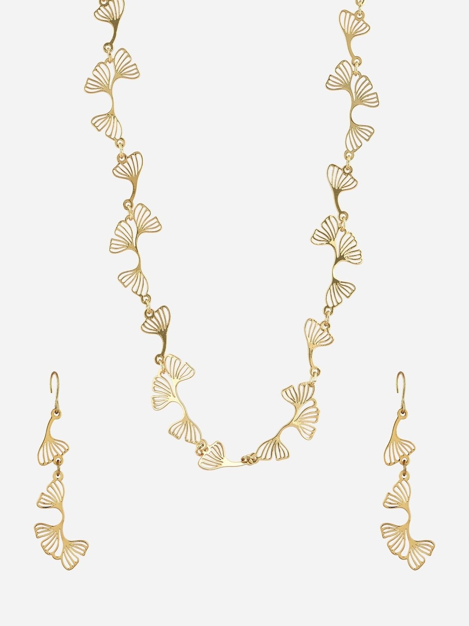 Gold Oak Leaf Necklace | Oak Leaf Necklace | Henryka UK
