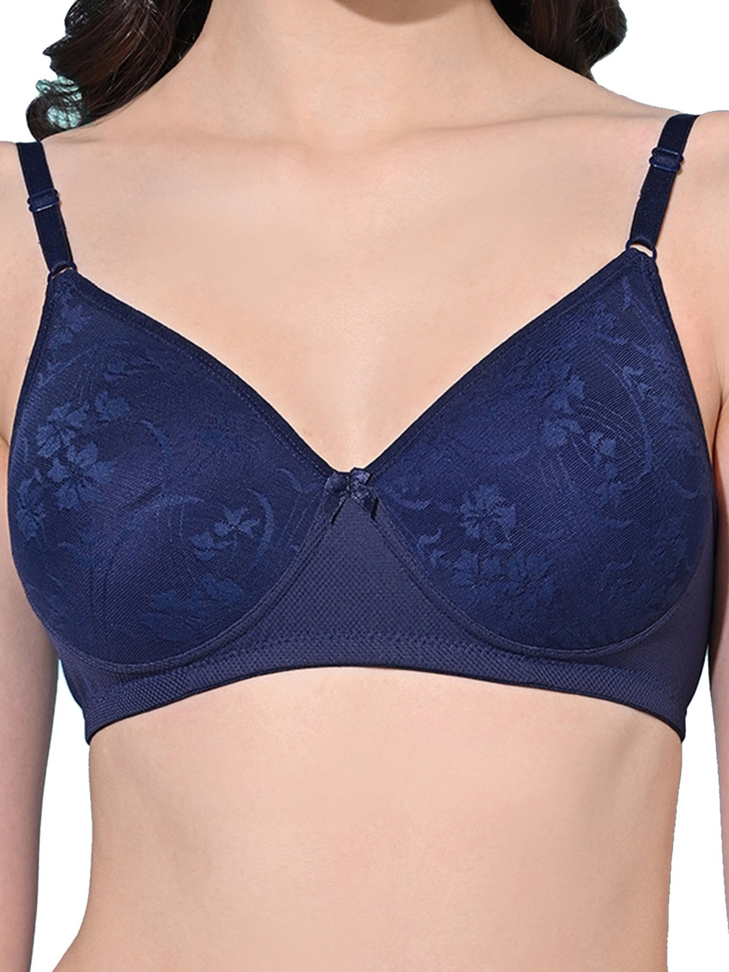 FIMS Blue Lace Work Bra