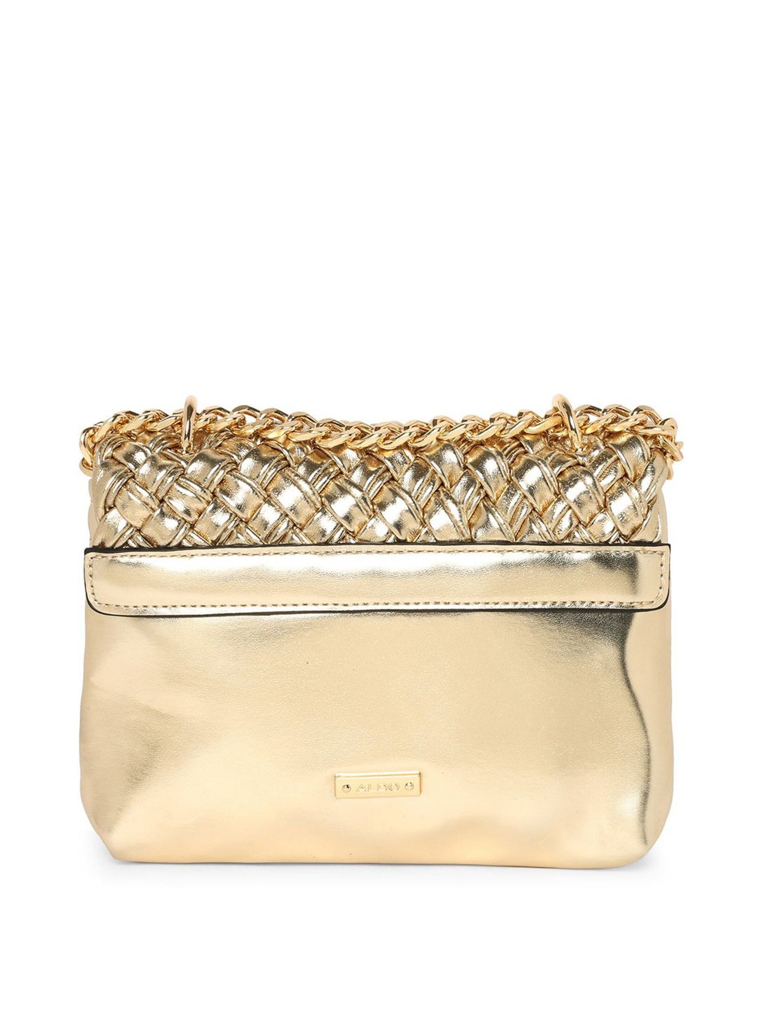 Aldo gold online bag