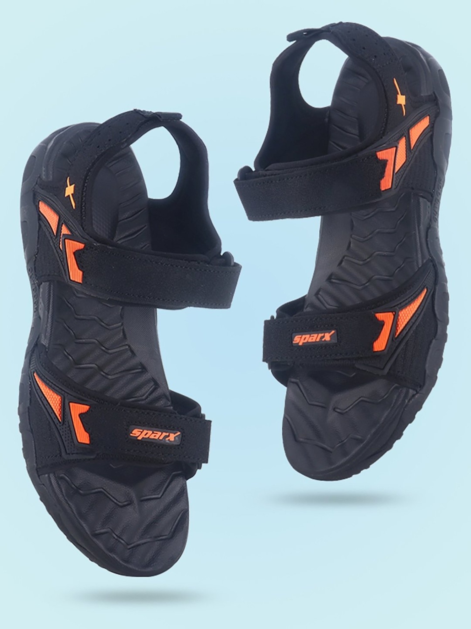 Sparx Black Floater Sandals - Buy Sparx Black Floater Sandals Online at  Best Prices in India on Snapdeal