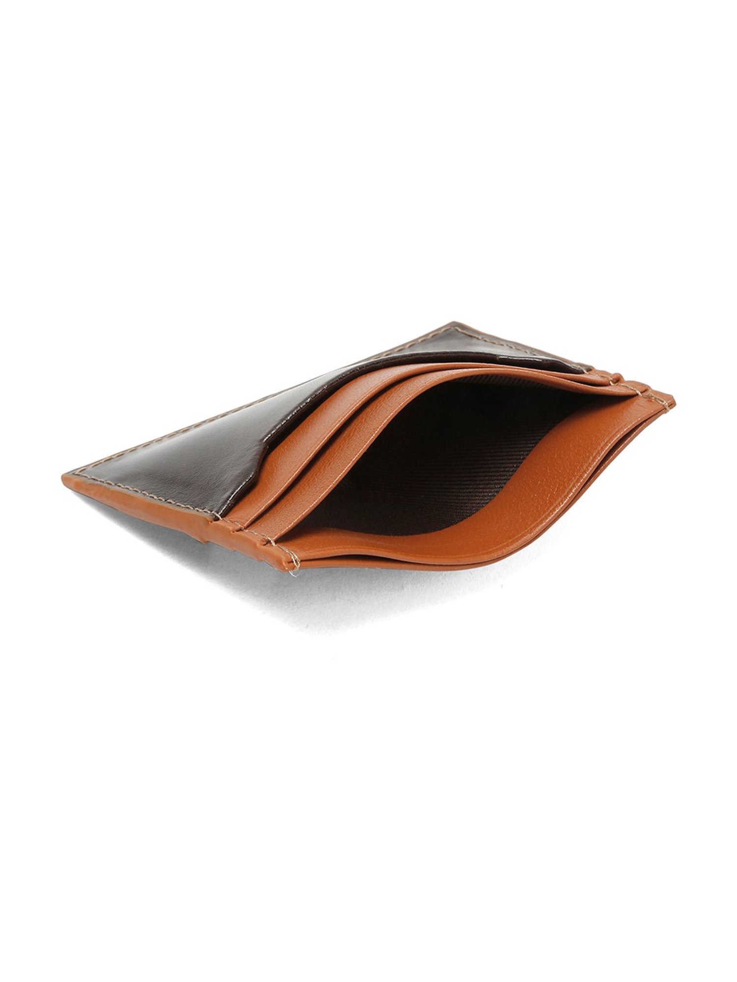 Buy Teakwood Leathers Brown Leather Card Holder at Best Price @ Tata CLiQ